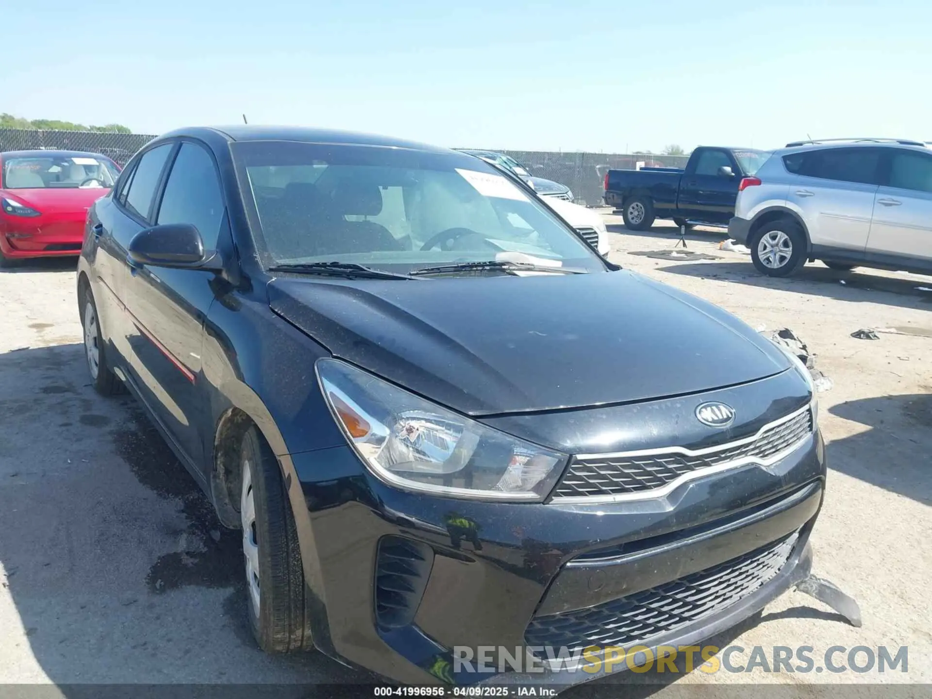 1 fotografías del automóvil dañado 3KPA24AD0LE289416 KIA RIO 2020