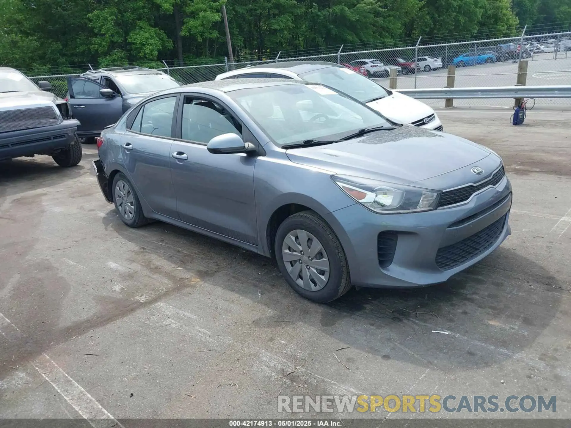 1 fotografías del automóvil dañado 3KPA24AD0LE336105 KIA RIO 2020