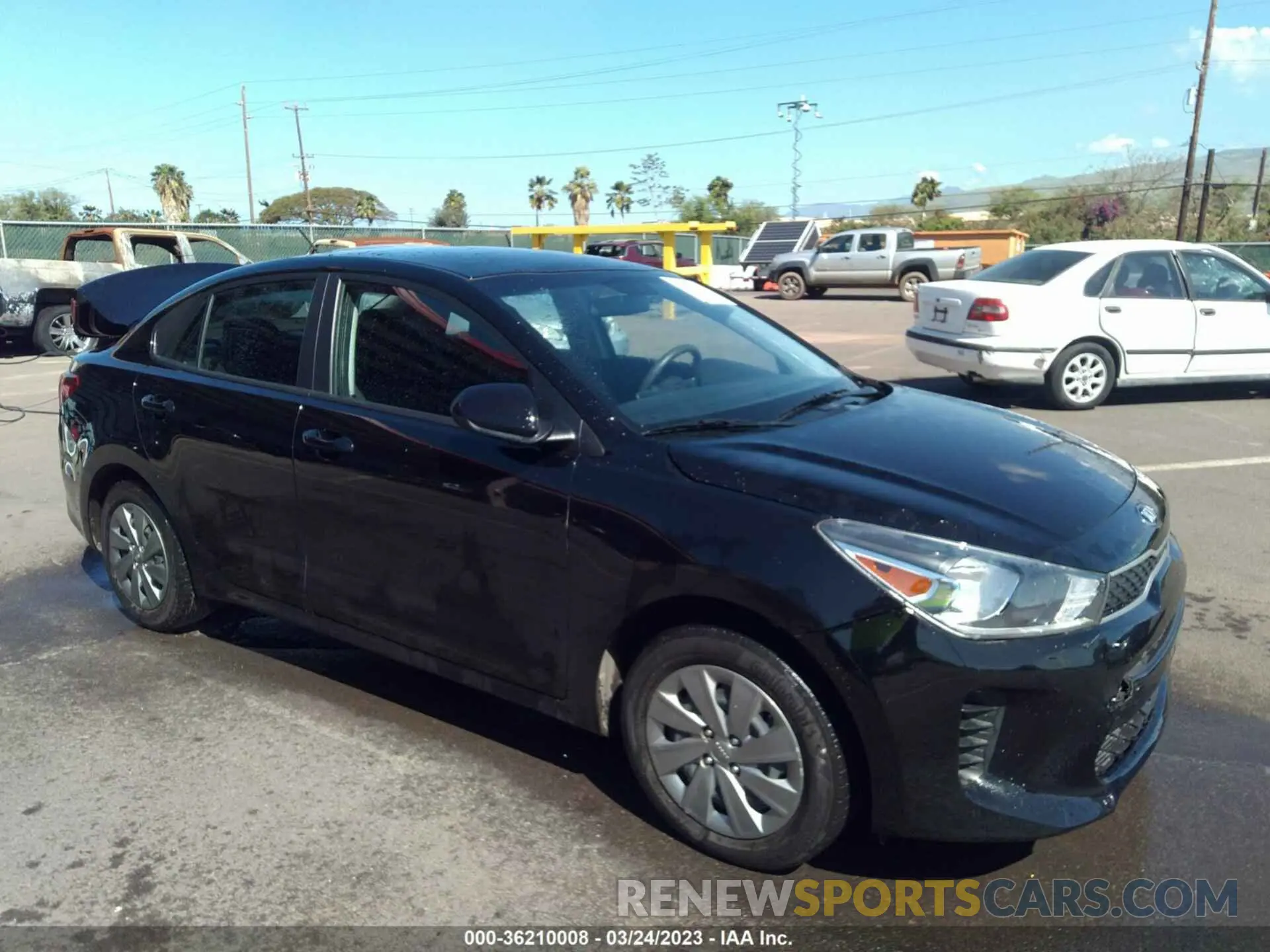 1 fotografías del automóvil dañado 3KPA24AD0LE353132 KIA RIO 2020
