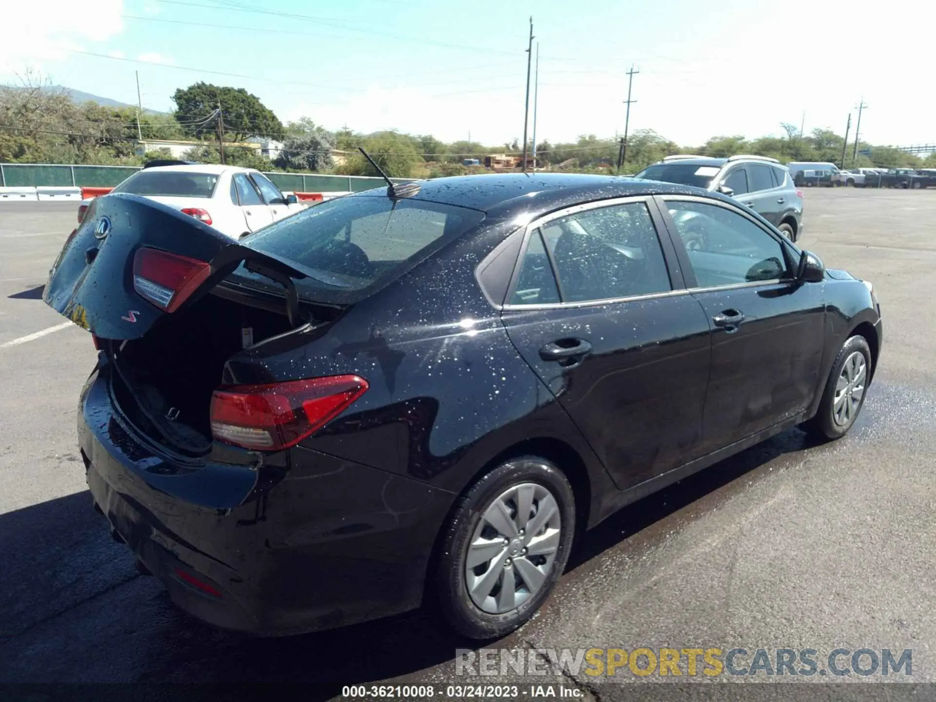 4 fotografías del automóvil dañado 3KPA24AD0LE353132 KIA RIO 2020