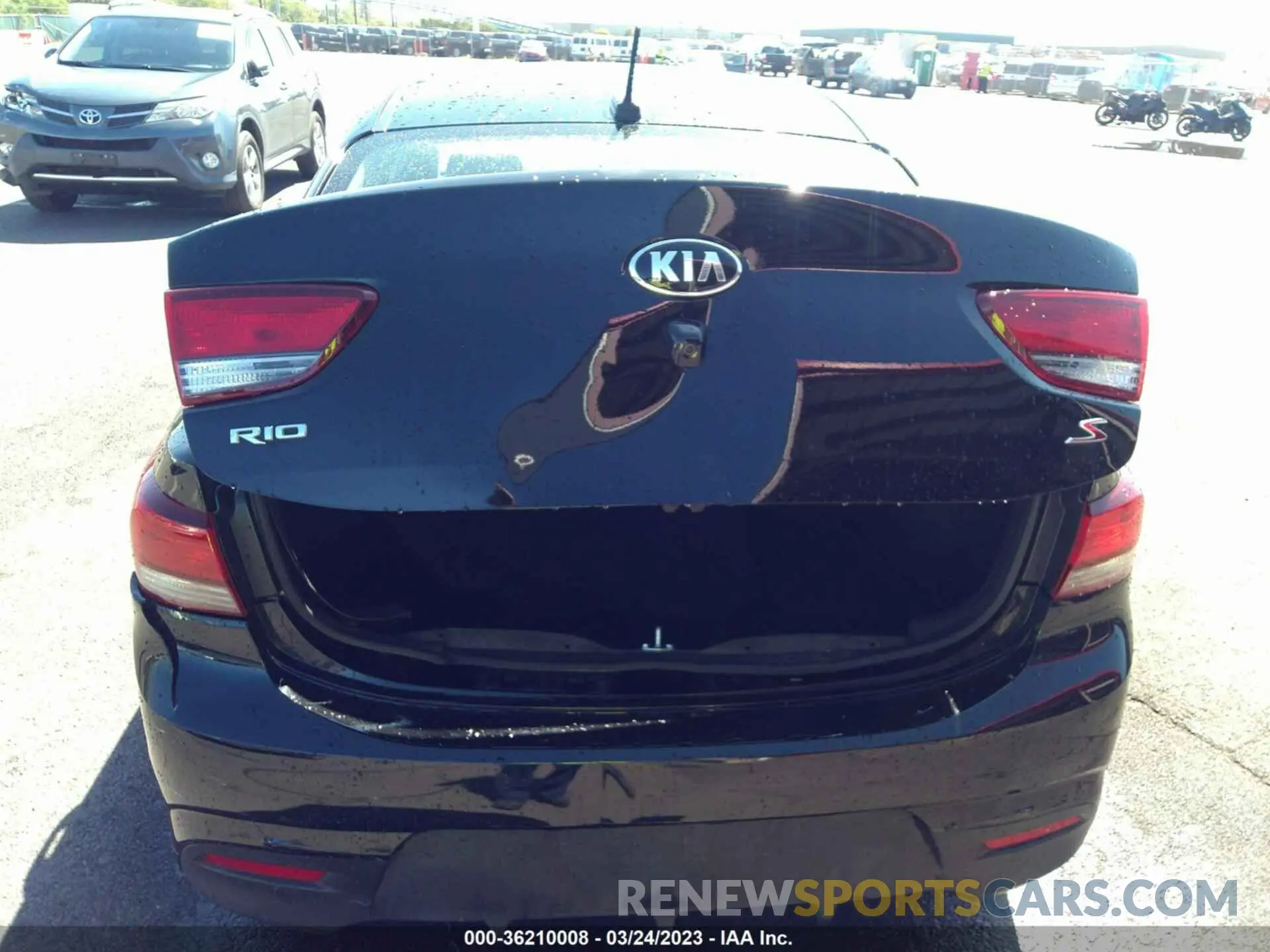 6 fotografías del automóvil dañado 3KPA24AD0LE353132 KIA RIO 2020