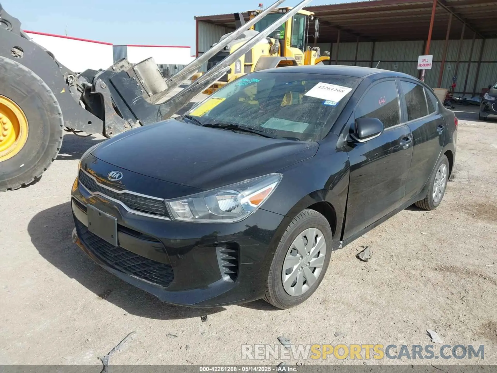 2 fotografías del automóvil dañado 3KPA24AD0LE362753 KIA RIO 2020