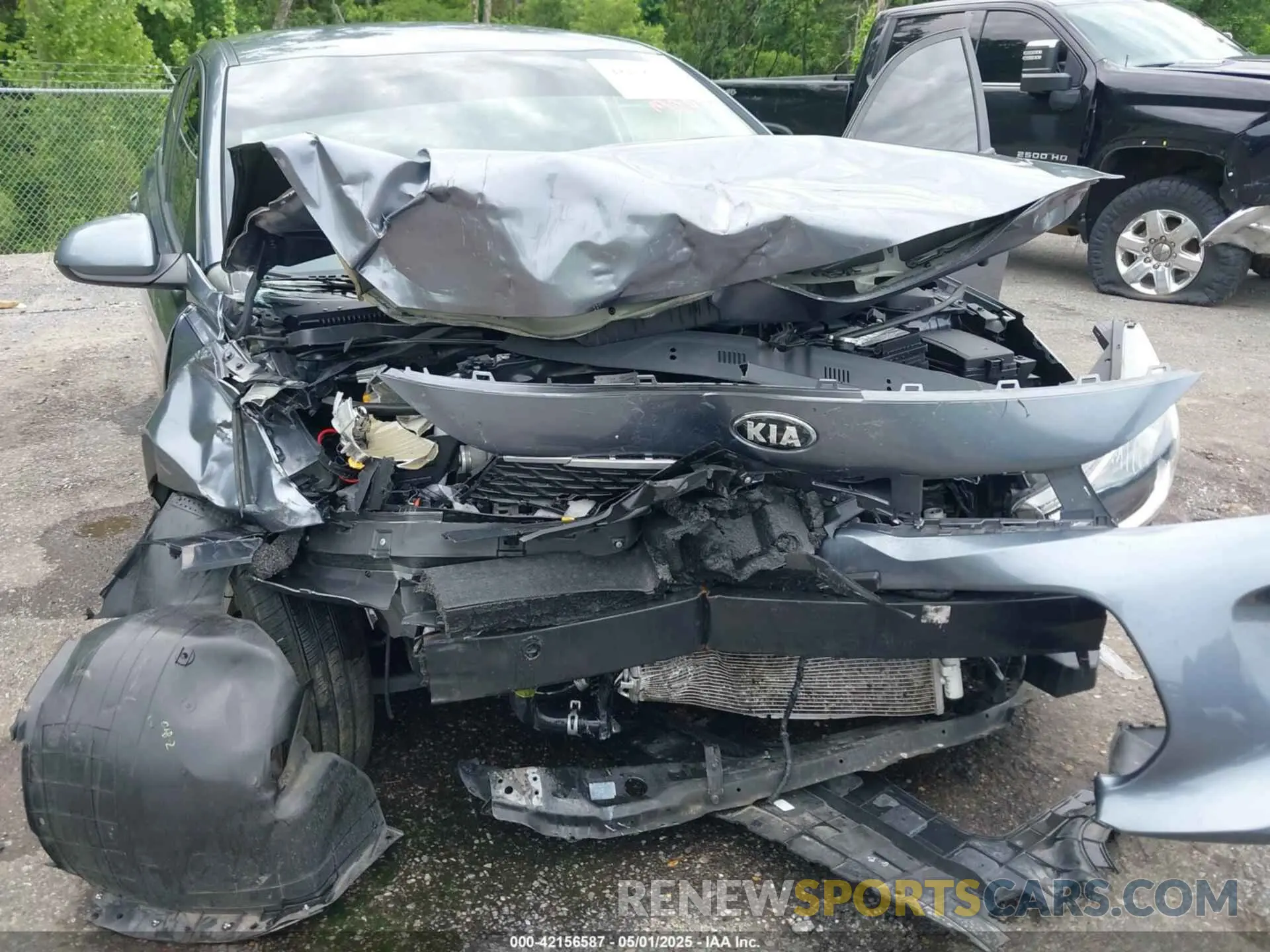 6 fotografías del automóvil dañado 3KPA24AD1LE262502 KIA RIO 2020