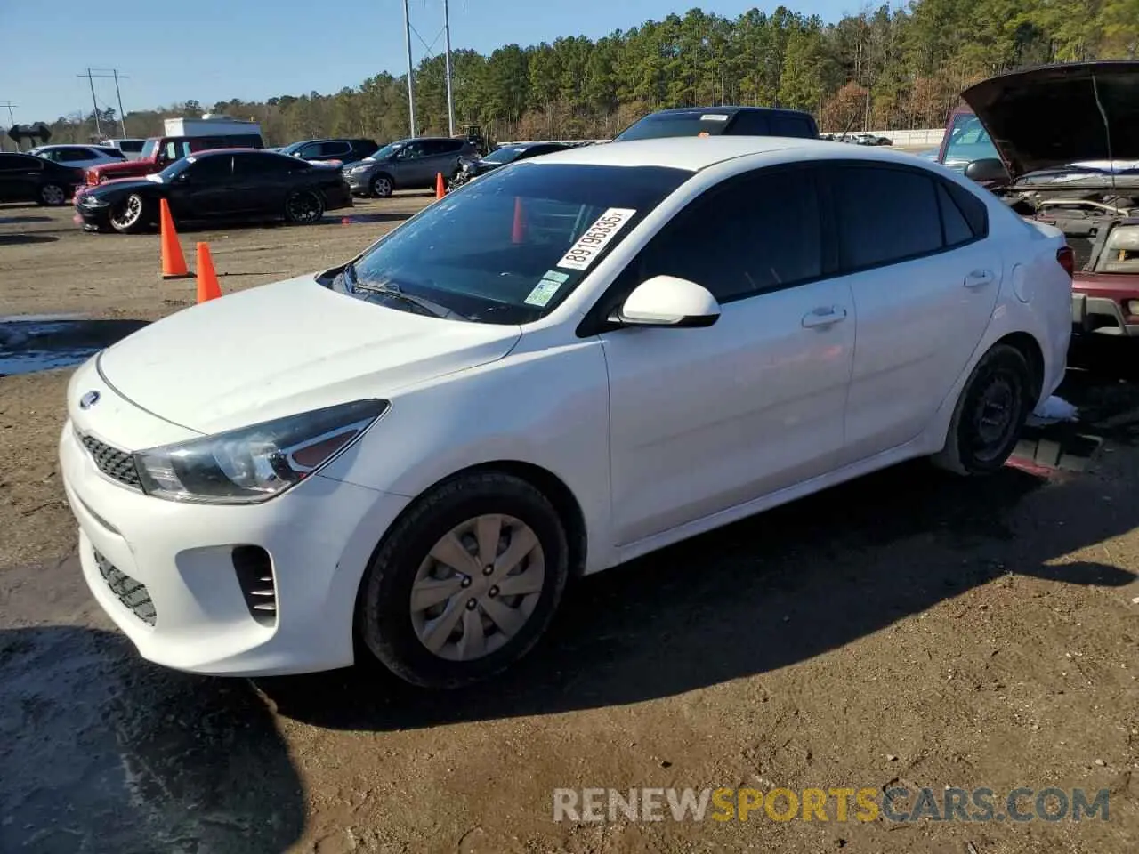 1 fotografías del automóvil dañado 3KPA24AD1LE283785 KIA RIO 2020