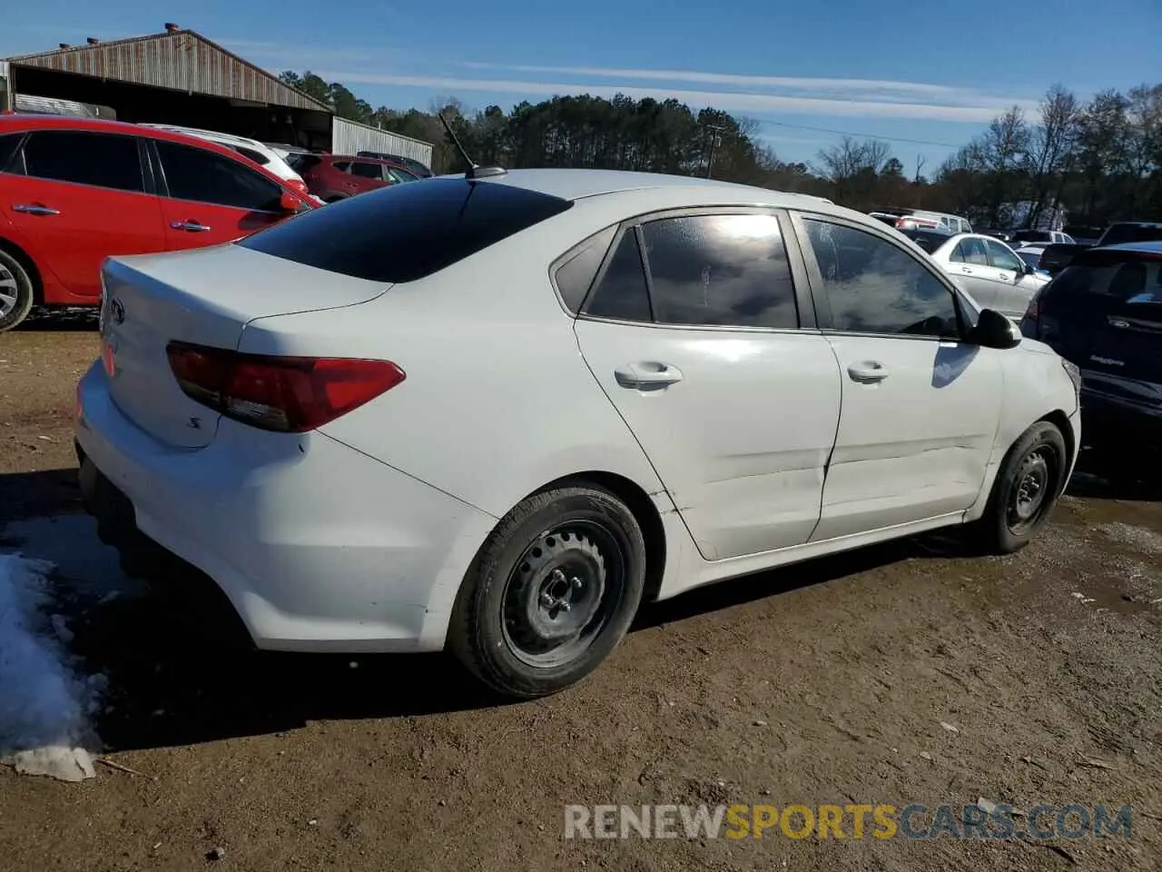 3 fotografías del automóvil dañado 3KPA24AD1LE283785 KIA RIO 2020