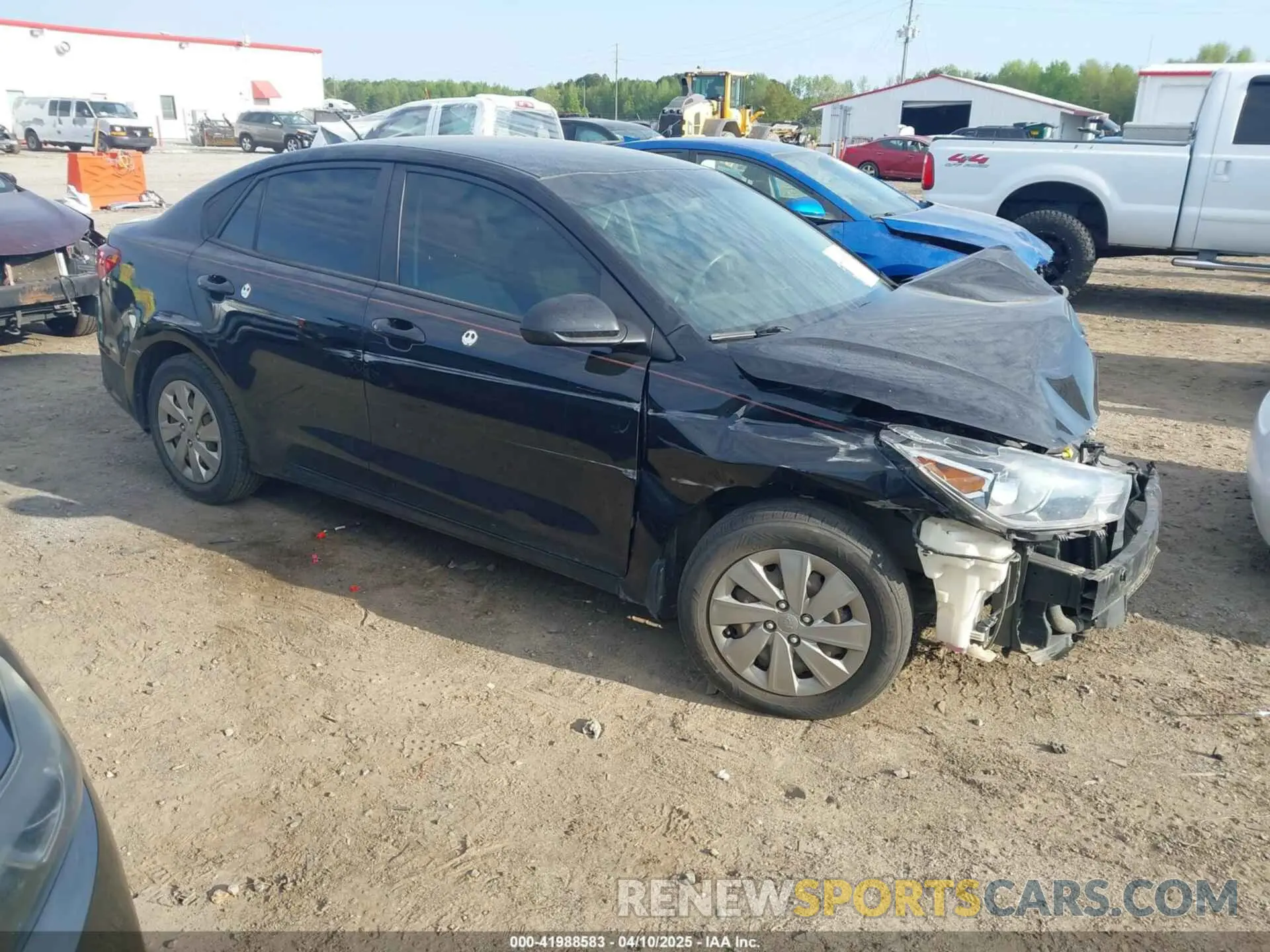 1 fotografías del automóvil dañado 3KPA24AD1LE283852 KIA RIO 2020
