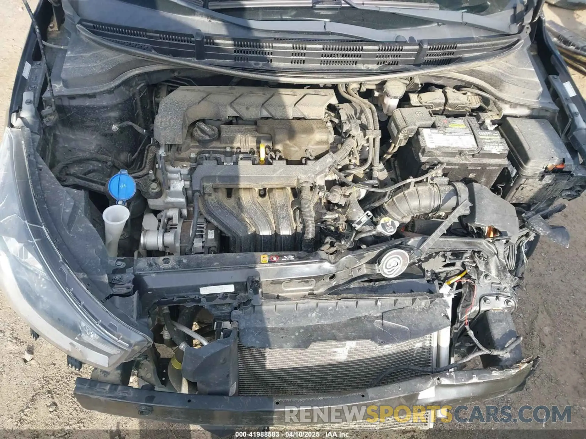 10 fotografías del automóvil dañado 3KPA24AD1LE283852 KIA RIO 2020