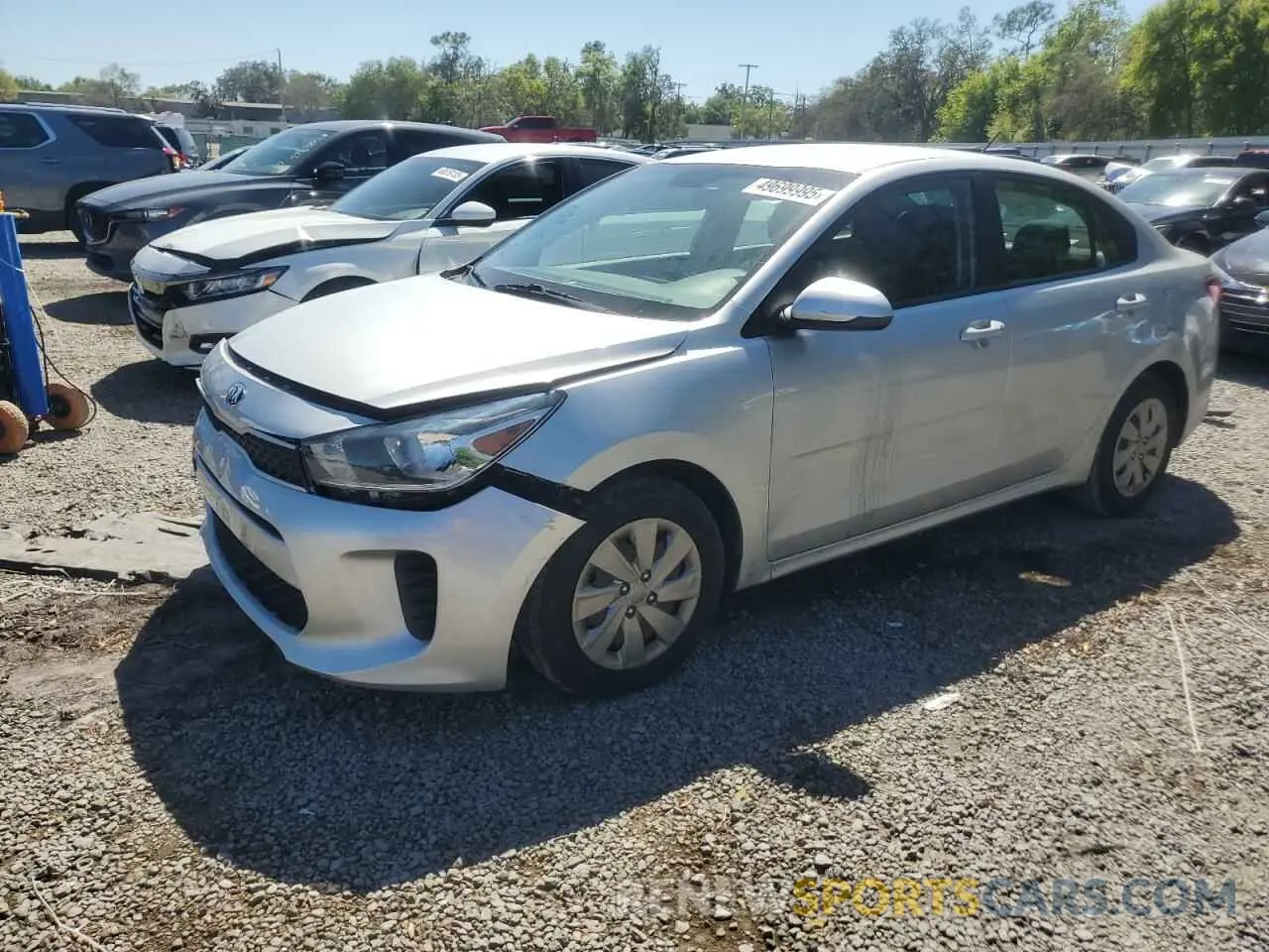 1 fotografías del automóvil dañado 3KPA24AD1LE284001 KIA RIO 2020