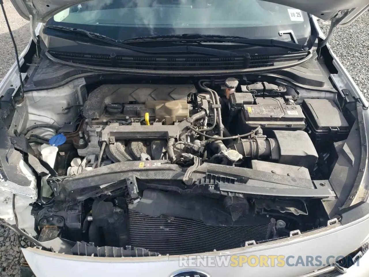 12 fotografías del automóvil dañado 3KPA24AD1LE302660 KIA RIO 2020