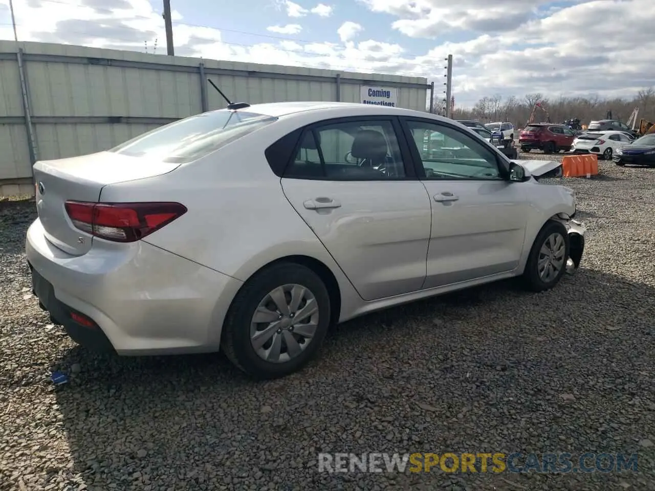 3 fotografías del automóvil dañado 3KPA24AD1LE302660 KIA RIO 2020