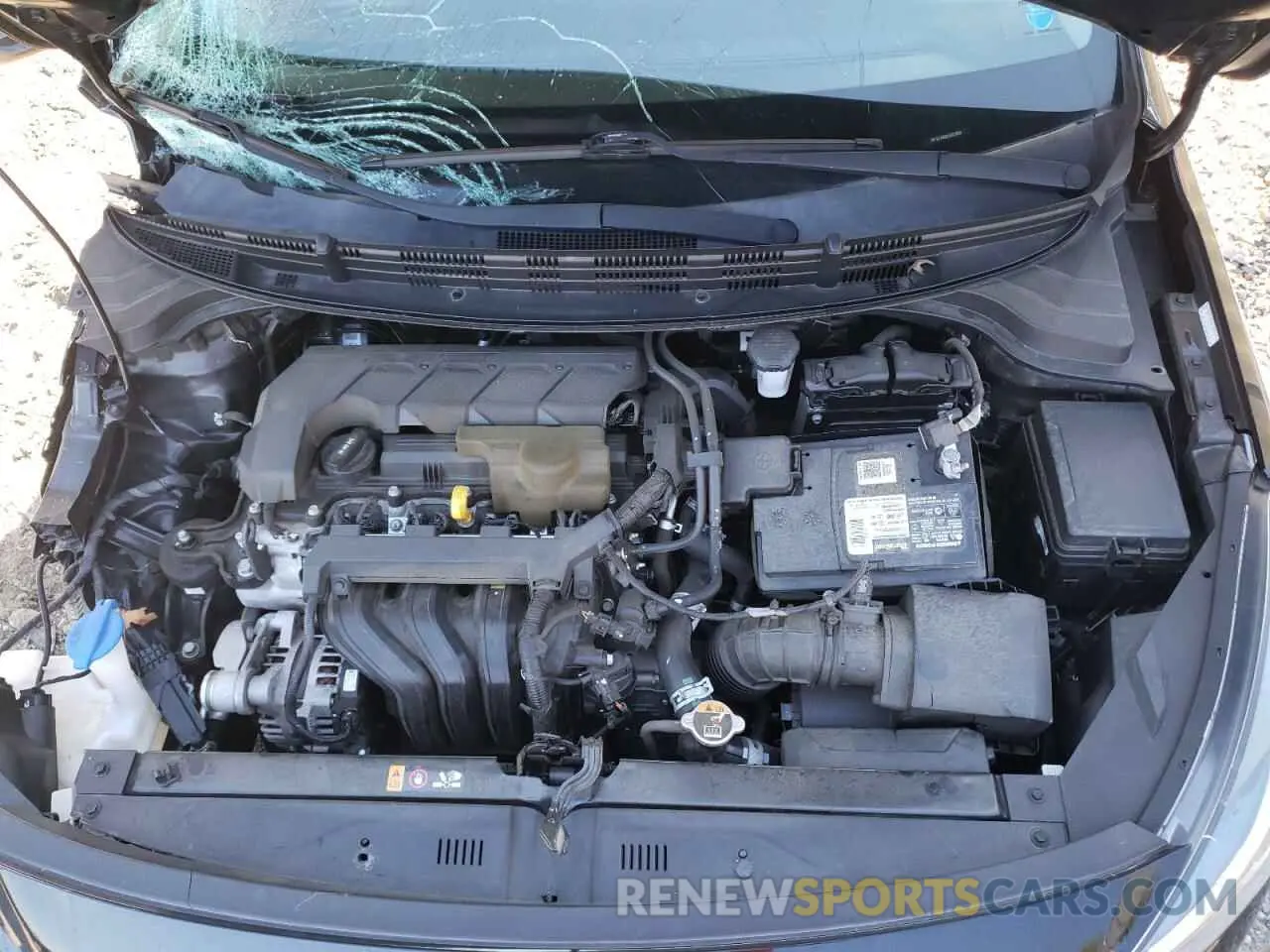 11 fotografías del automóvil dañado 3KPA24AD1LE312850 KIA RIO 2020