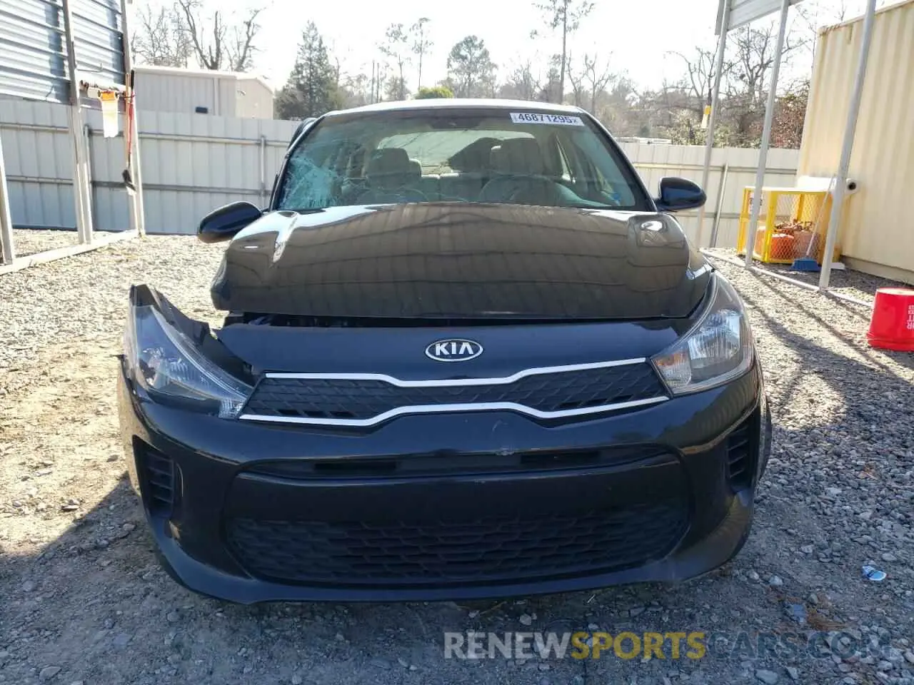 5 fotografías del automóvil dañado 3KPA24AD1LE312850 KIA RIO 2020