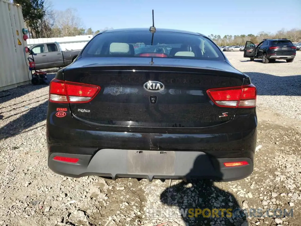 6 fotografías del automóvil dañado 3KPA24AD1LE312850 KIA RIO 2020