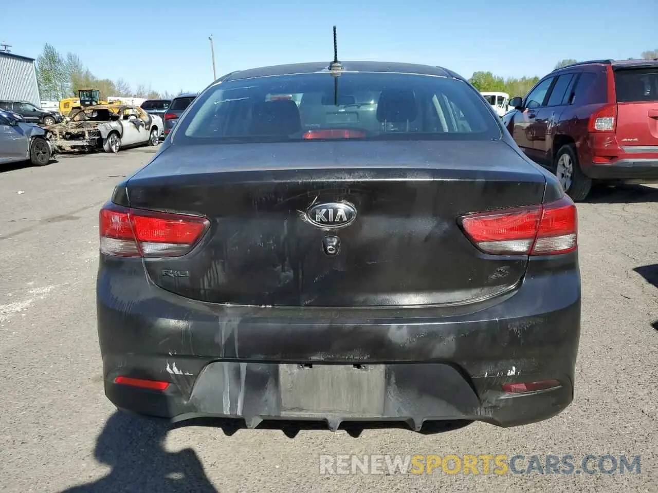 6 fotografías del automóvil dañado 3KPA24AD1LE321872 KIA RIO 2020