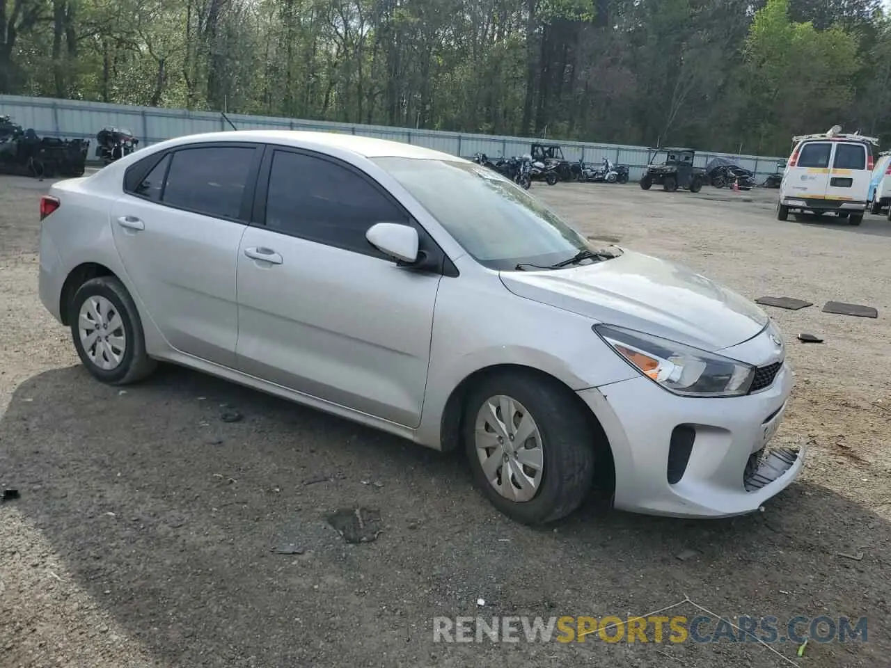 4 fotografías del automóvil dañado 3KPA24AD1LE322018 KIA RIO 2020