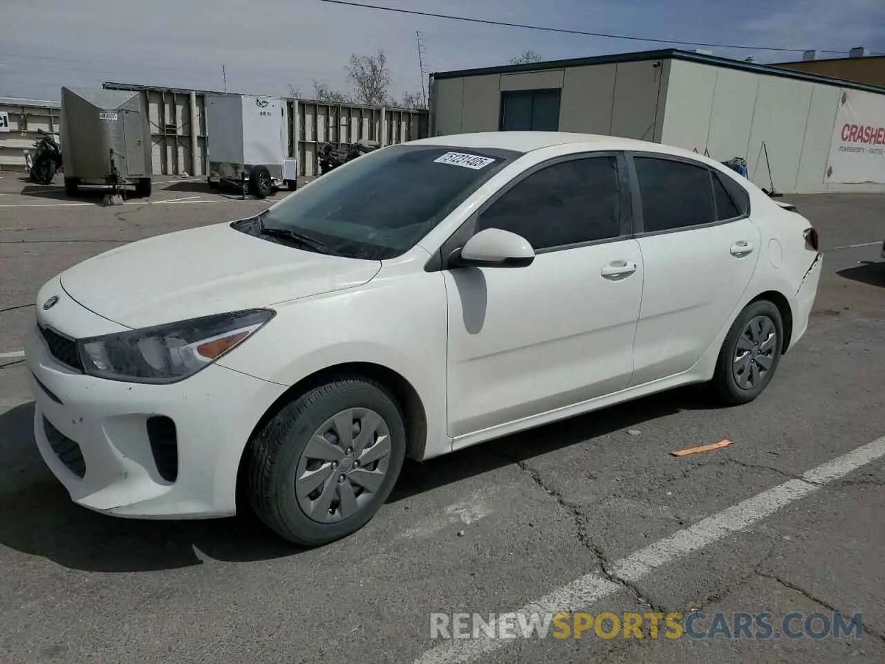 1 fotografías del automóvil dañado 3KPA24AD1LE327266 KIA RIO 2020