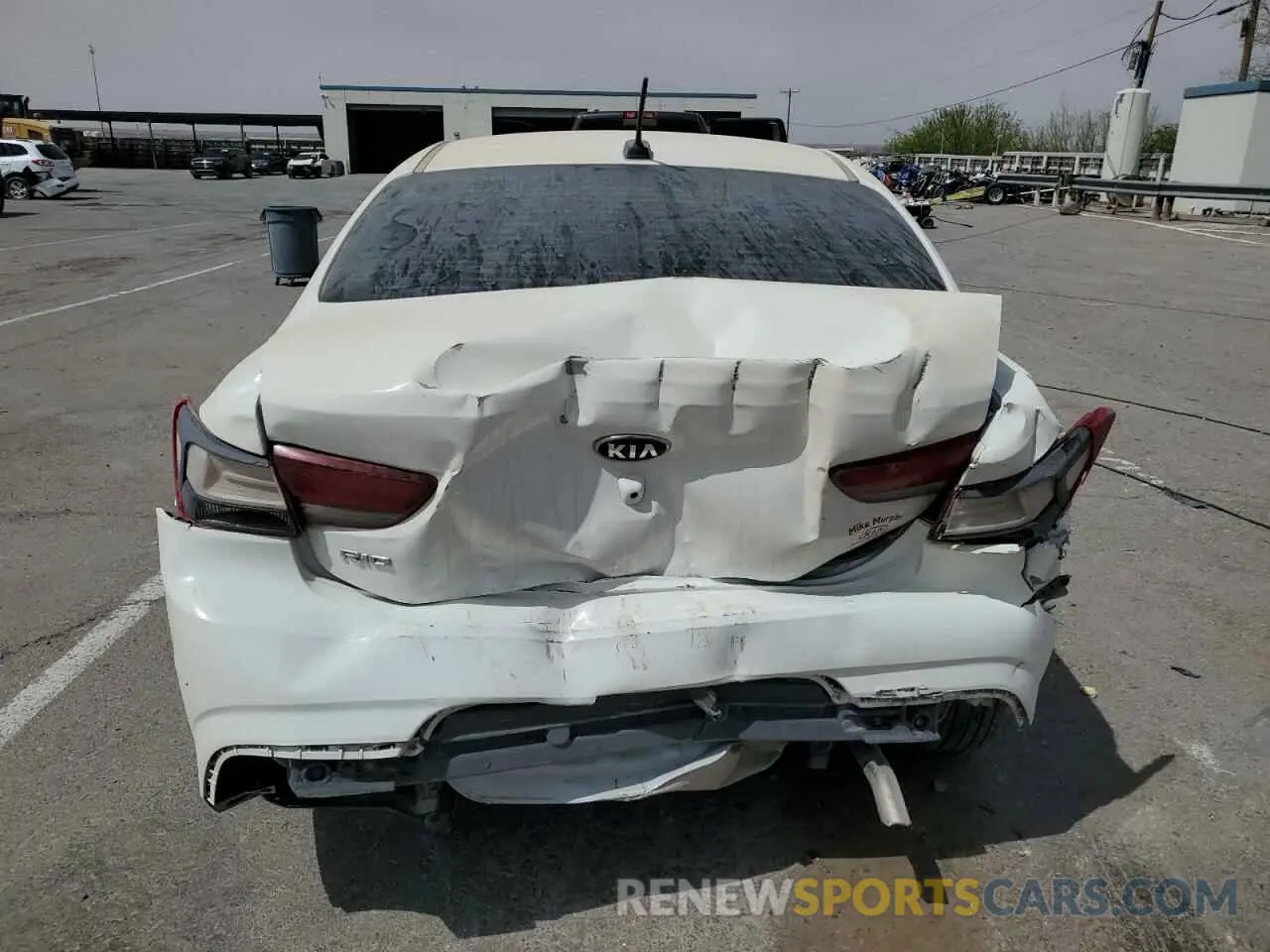 6 fotografías del automóvil dañado 3KPA24AD1LE327266 KIA RIO 2020