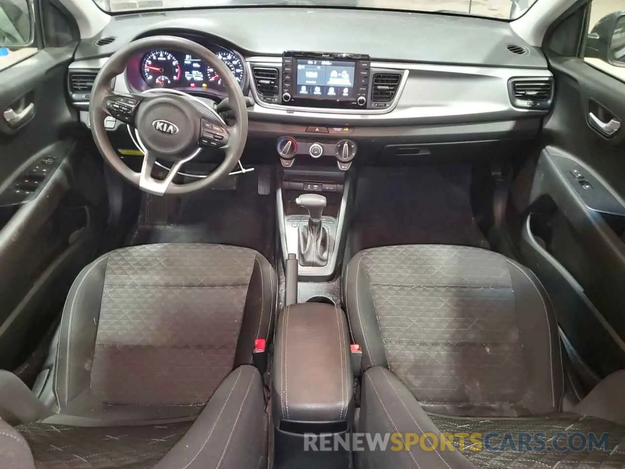 8 fotografías del automóvil dañado 3KPA24AD1LE357321 KIA RIO 2020