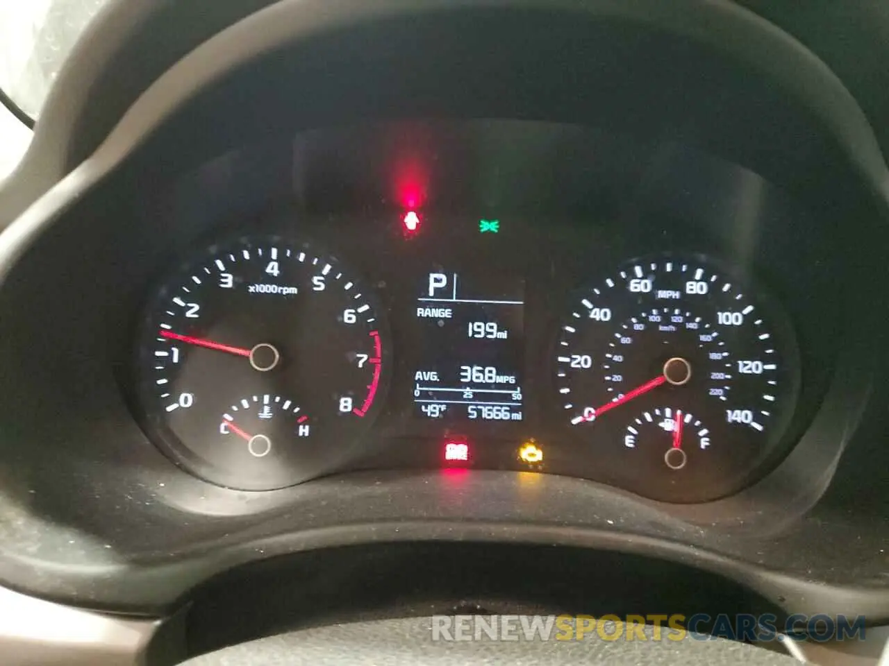 9 fotografías del automóvil dañado 3KPA24AD1LE357321 KIA RIO 2020