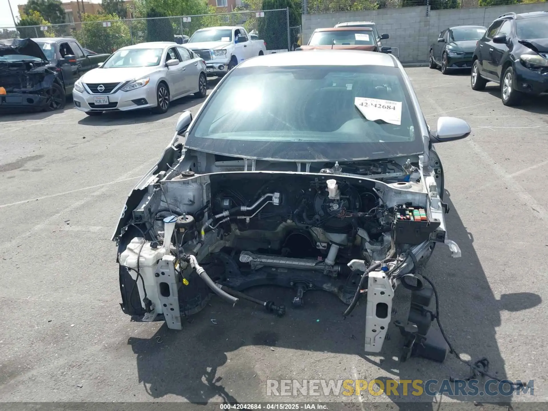 11 fotografías del automóvil dañado 3KPA24AD2LE294455 KIA RIO 2020