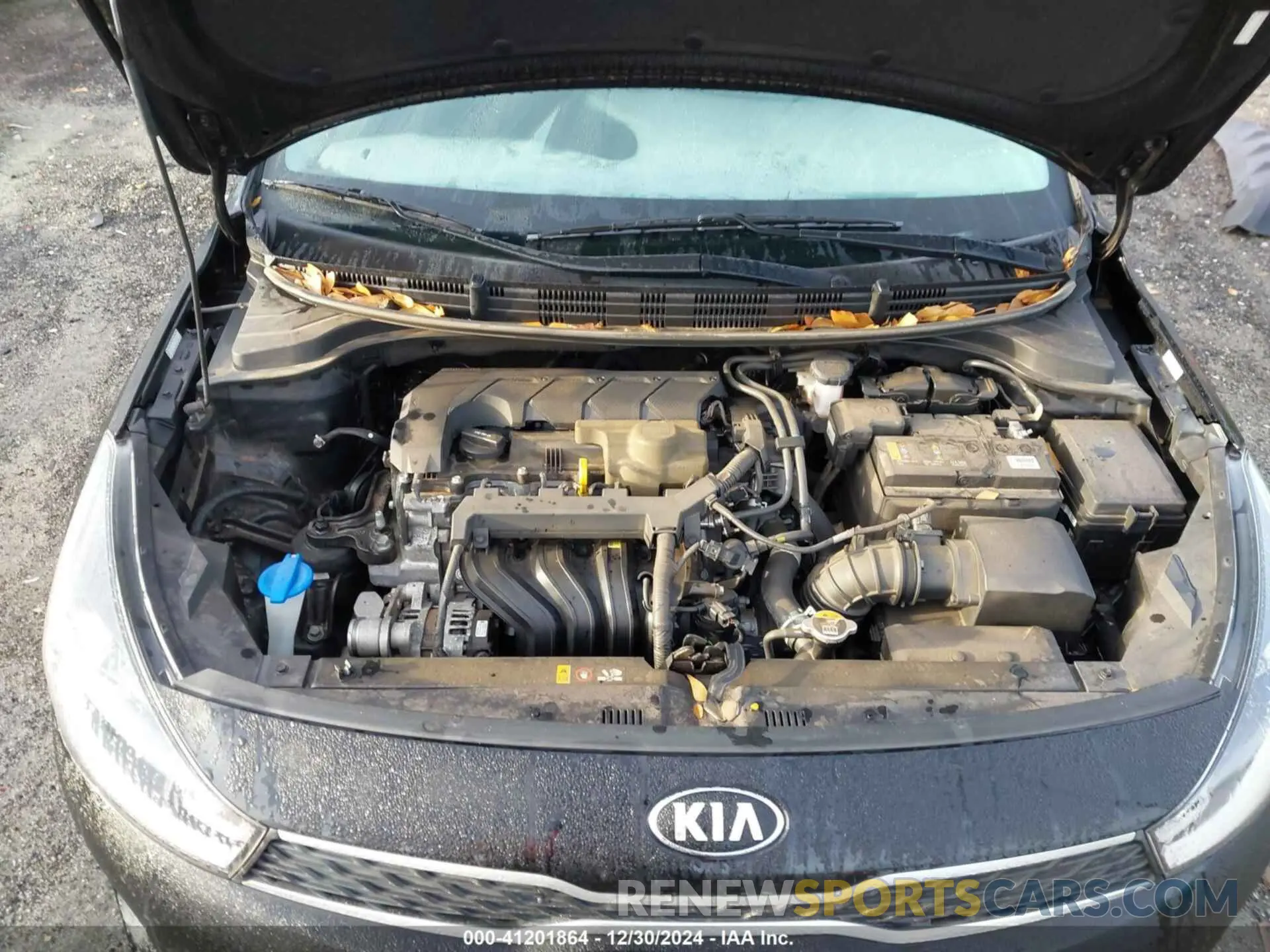10 fotografías del automóvil dañado 3KPA24AD2LE297890 KIA RIO 2020