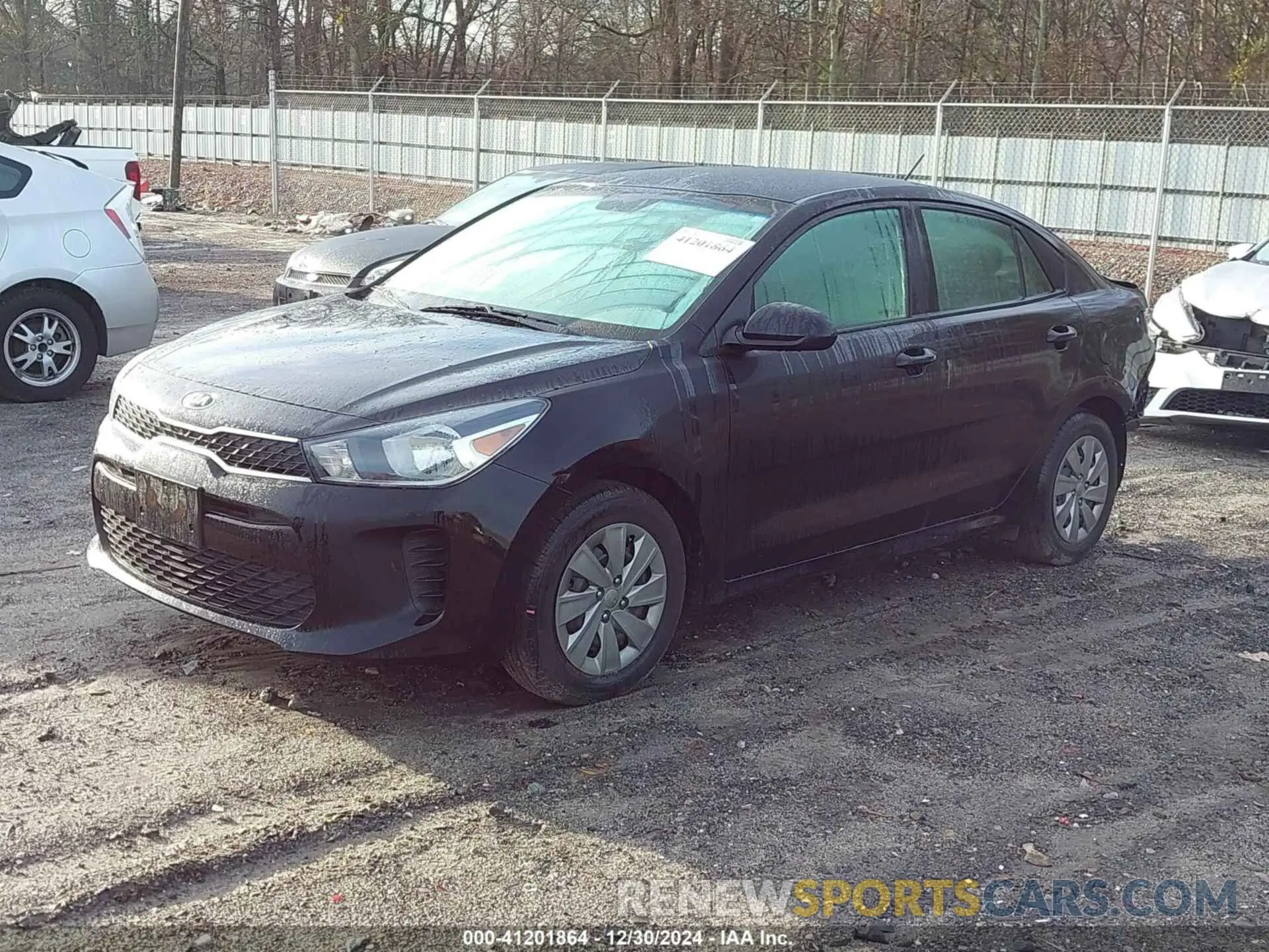 2 fotografías del automóvil dañado 3KPA24AD2LE297890 KIA RIO 2020