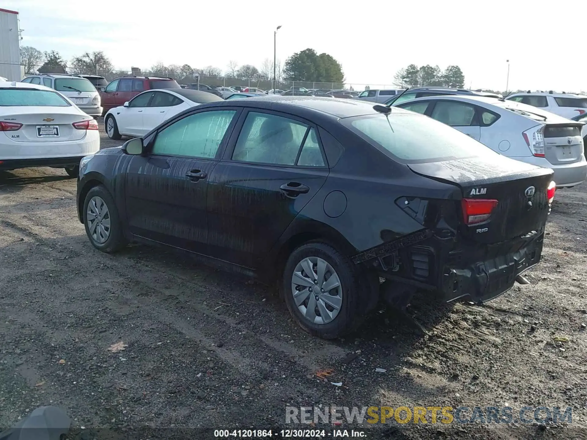 3 fotografías del automóvil dañado 3KPA24AD2LE297890 KIA RIO 2020