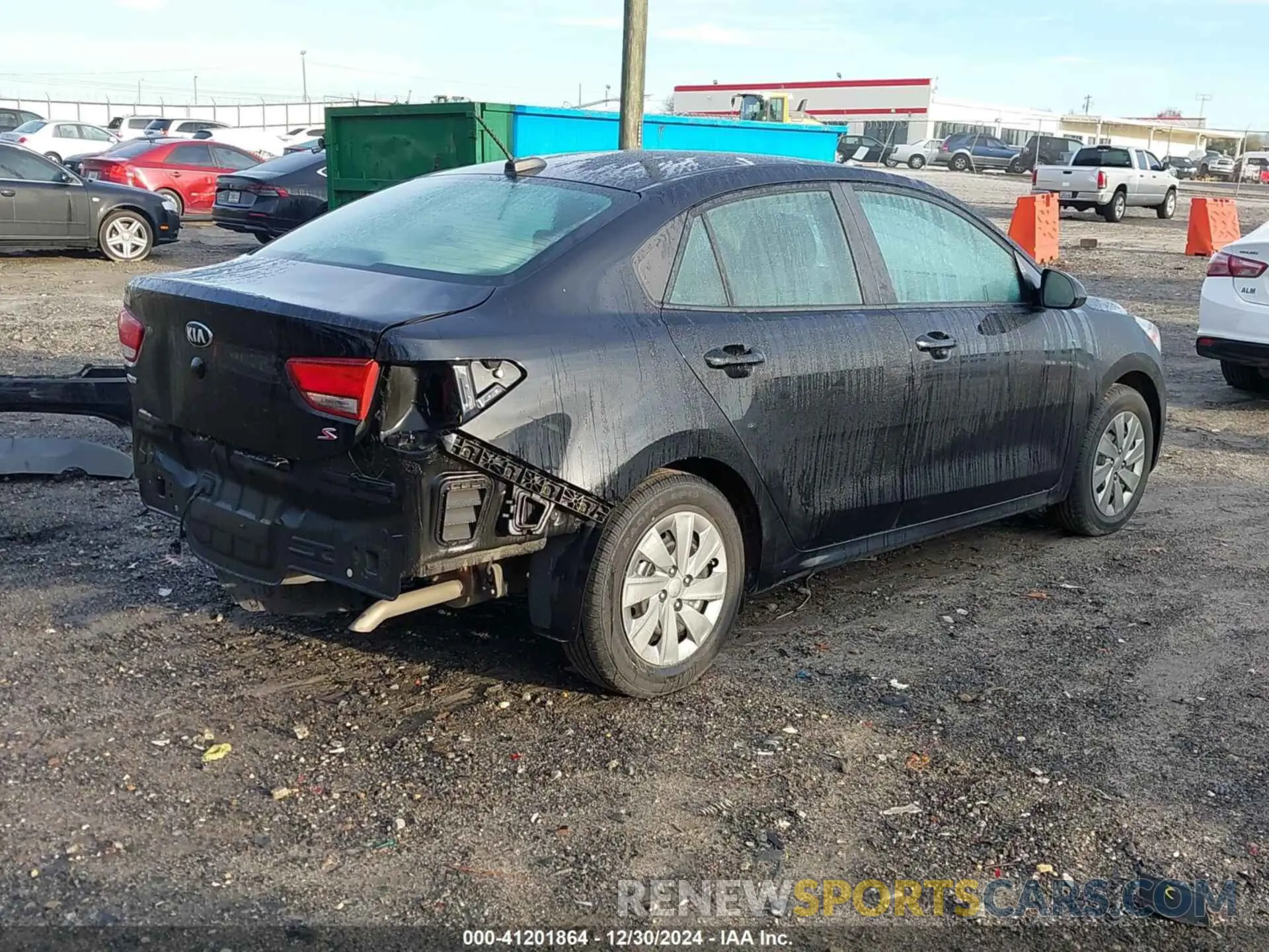 4 fotografías del automóvil dañado 3KPA24AD2LE297890 KIA RIO 2020