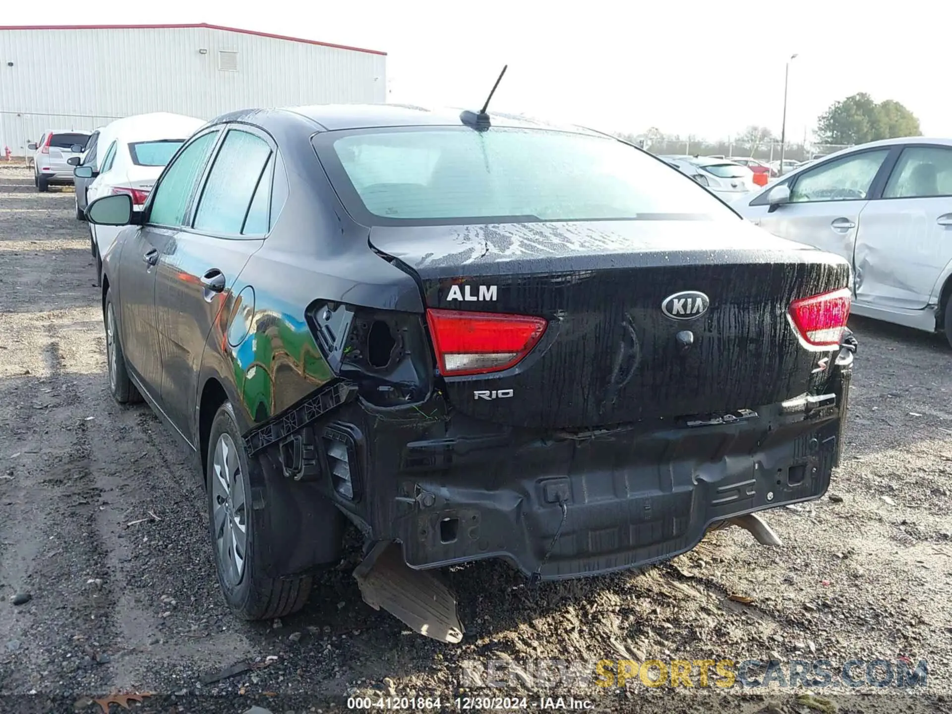 6 fotografías del automóvil dañado 3KPA24AD2LE297890 KIA RIO 2020
