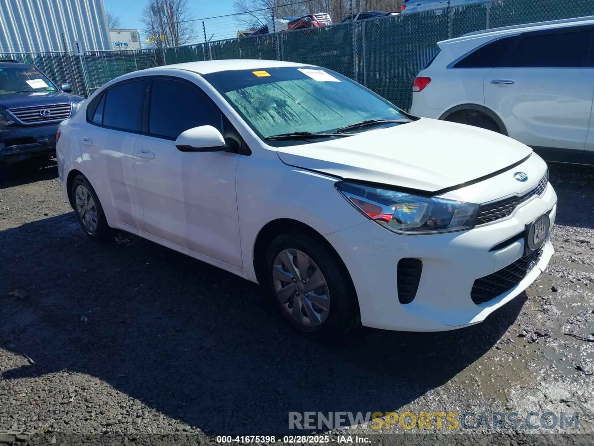 1 fotografías del automóvil dañado 3KPA24AD3LE279494 KIA RIO 2020