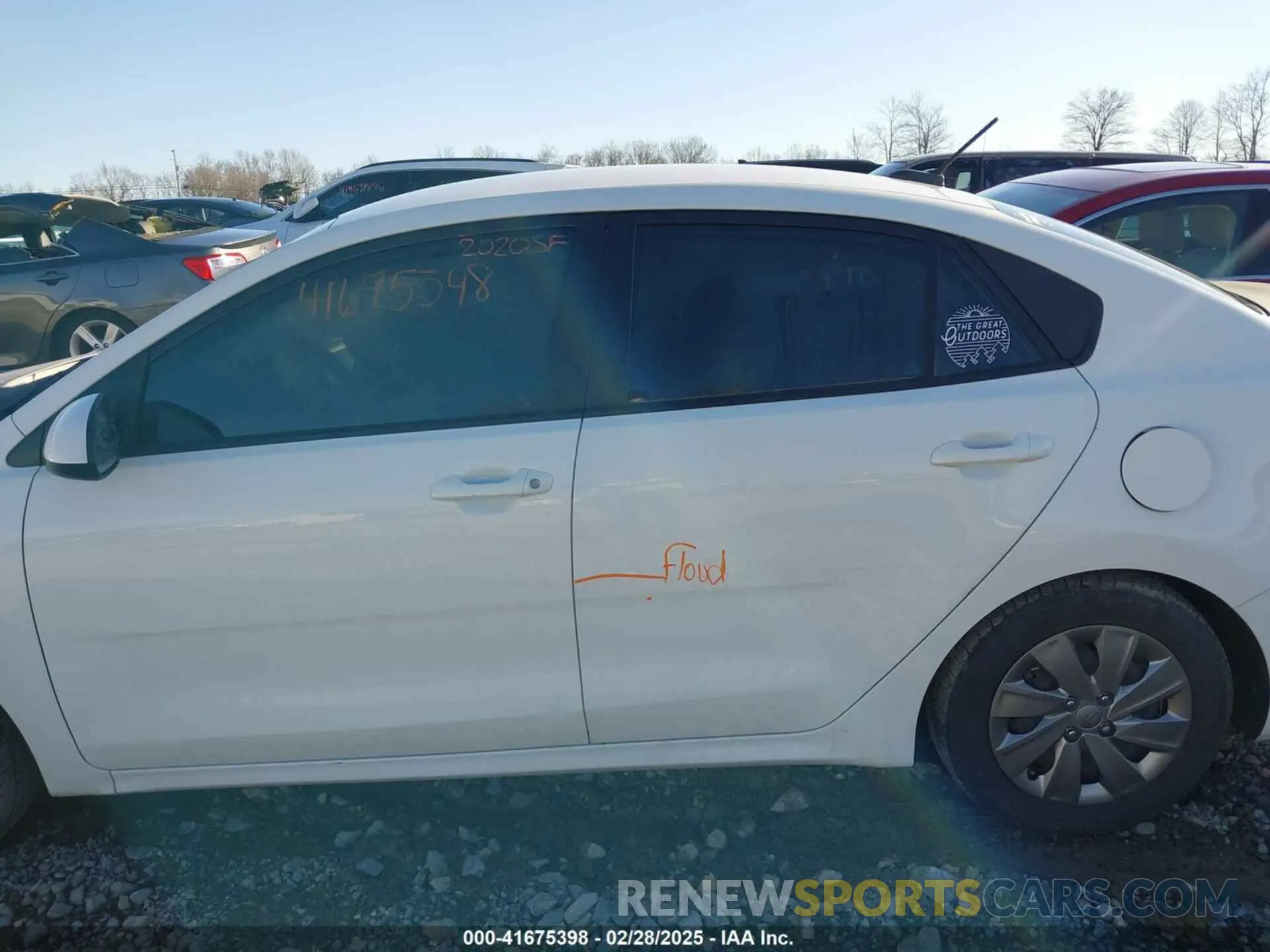 6 fotografías del automóvil dañado 3KPA24AD3LE279494 KIA RIO 2020