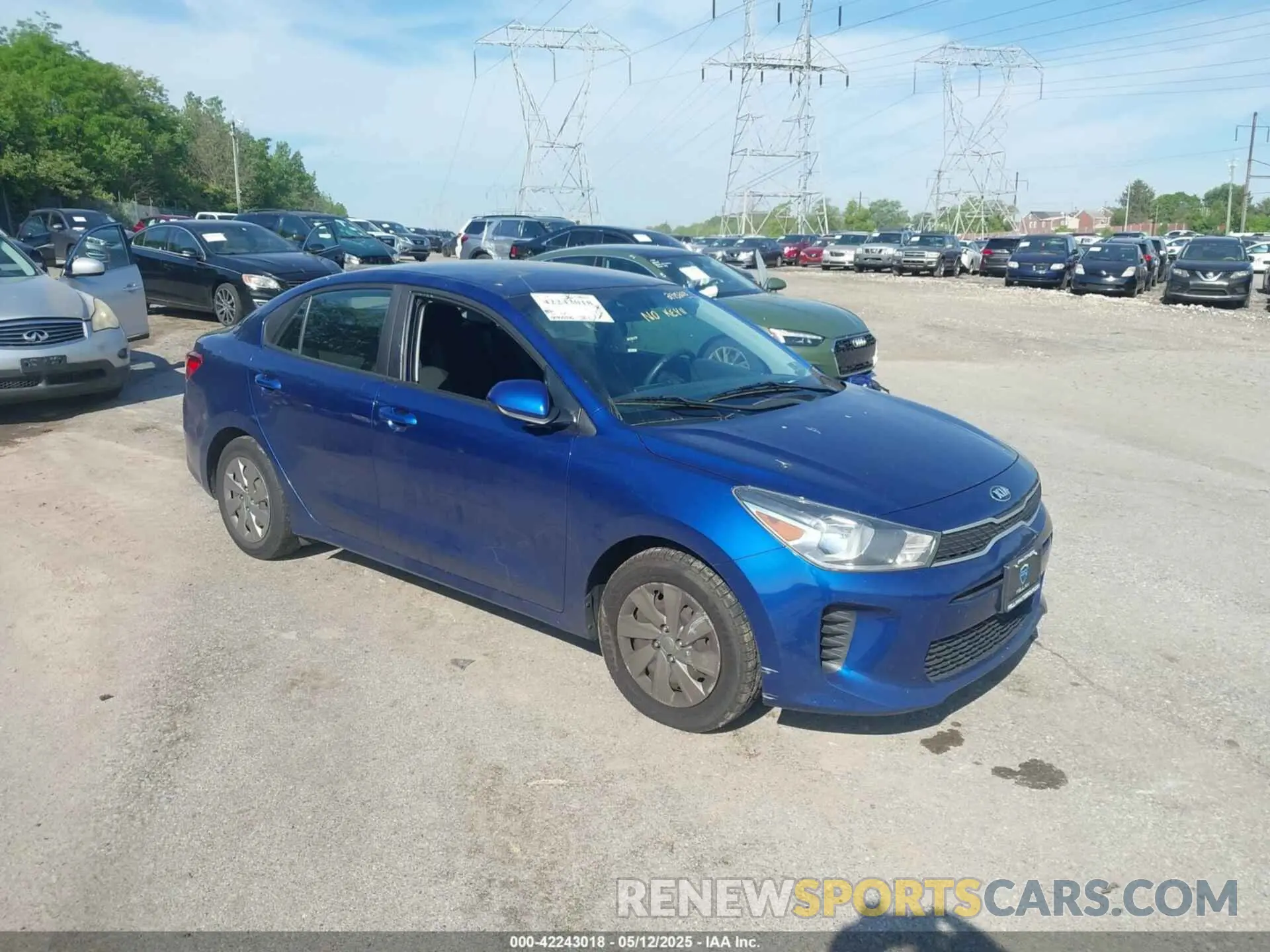 1 fotografías del automóvil dañado 3KPA24AD3LE295288 KIA RIO 2020