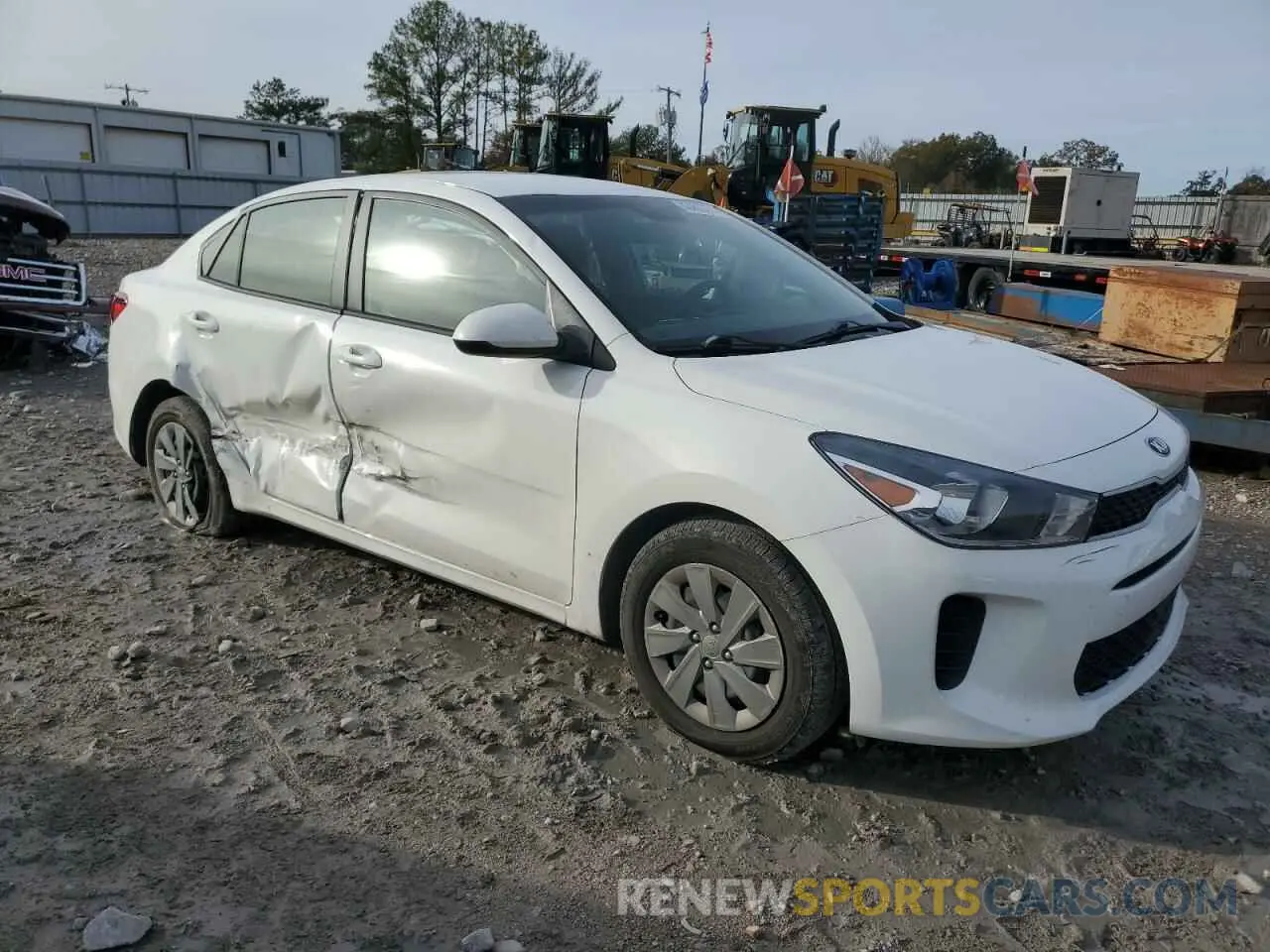 4 fotografías del automóvil dañado 3KPA24AD3LE311618 KIA RIO 2020