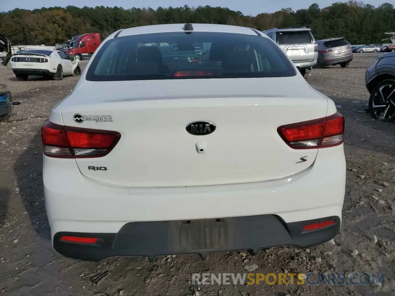 6 fotografías del automóvil dañado 3KPA24AD3LE311618 KIA RIO 2020