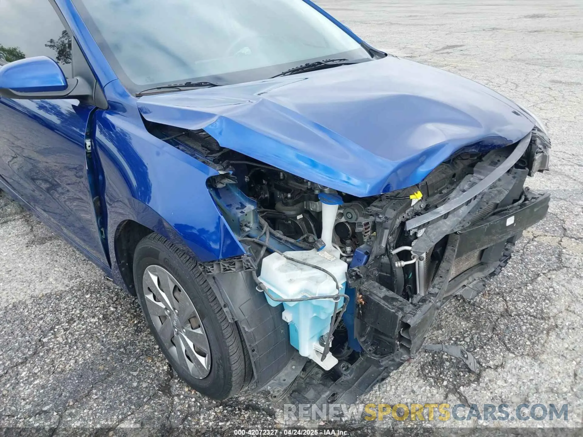 6 fotografías del automóvil dañado 3KPA24AD4LE258976 KIA RIO 2020