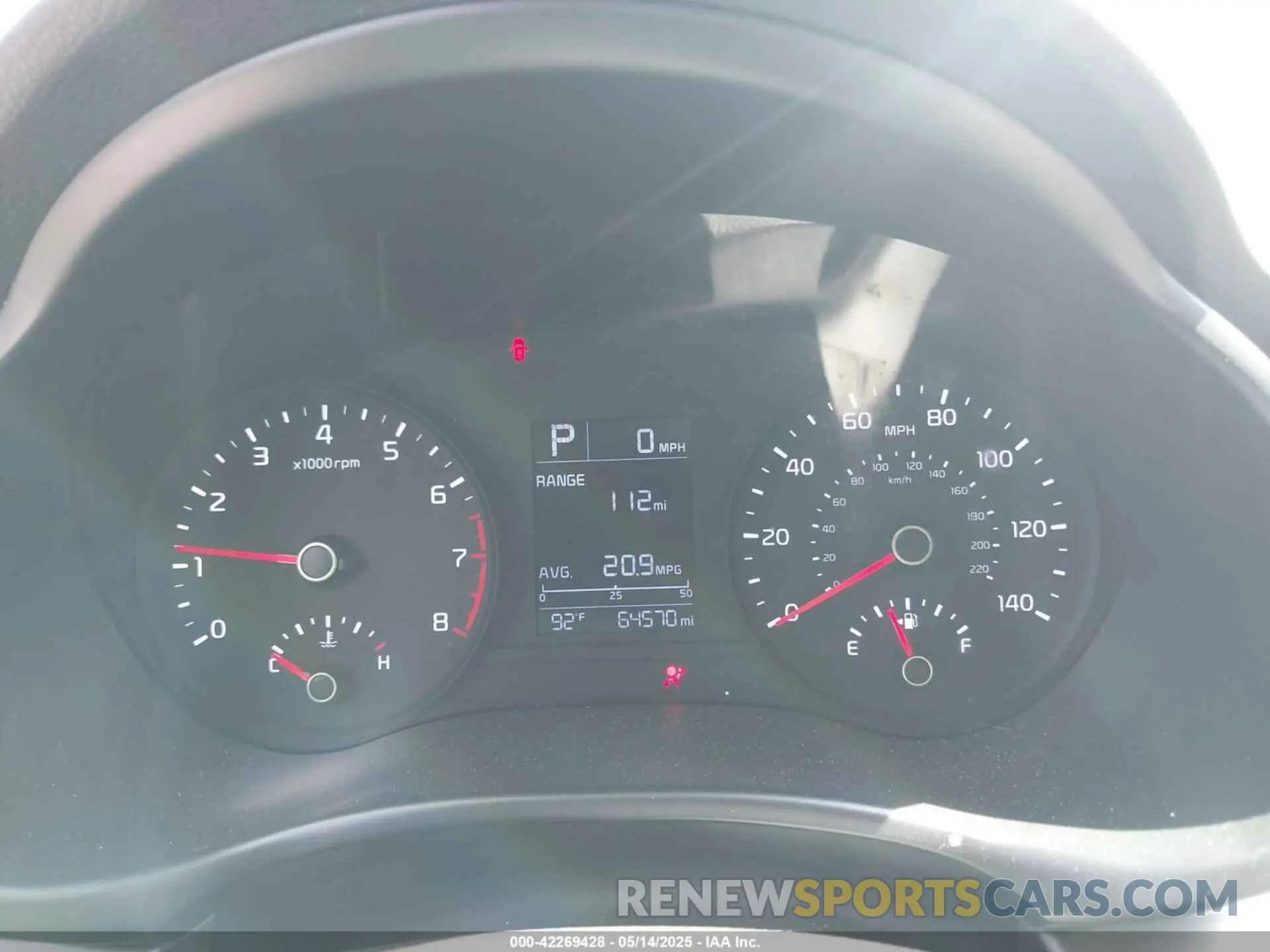 7 fotografías del automóvil dañado 3KPA24AD4LE284848 KIA RIO 2020