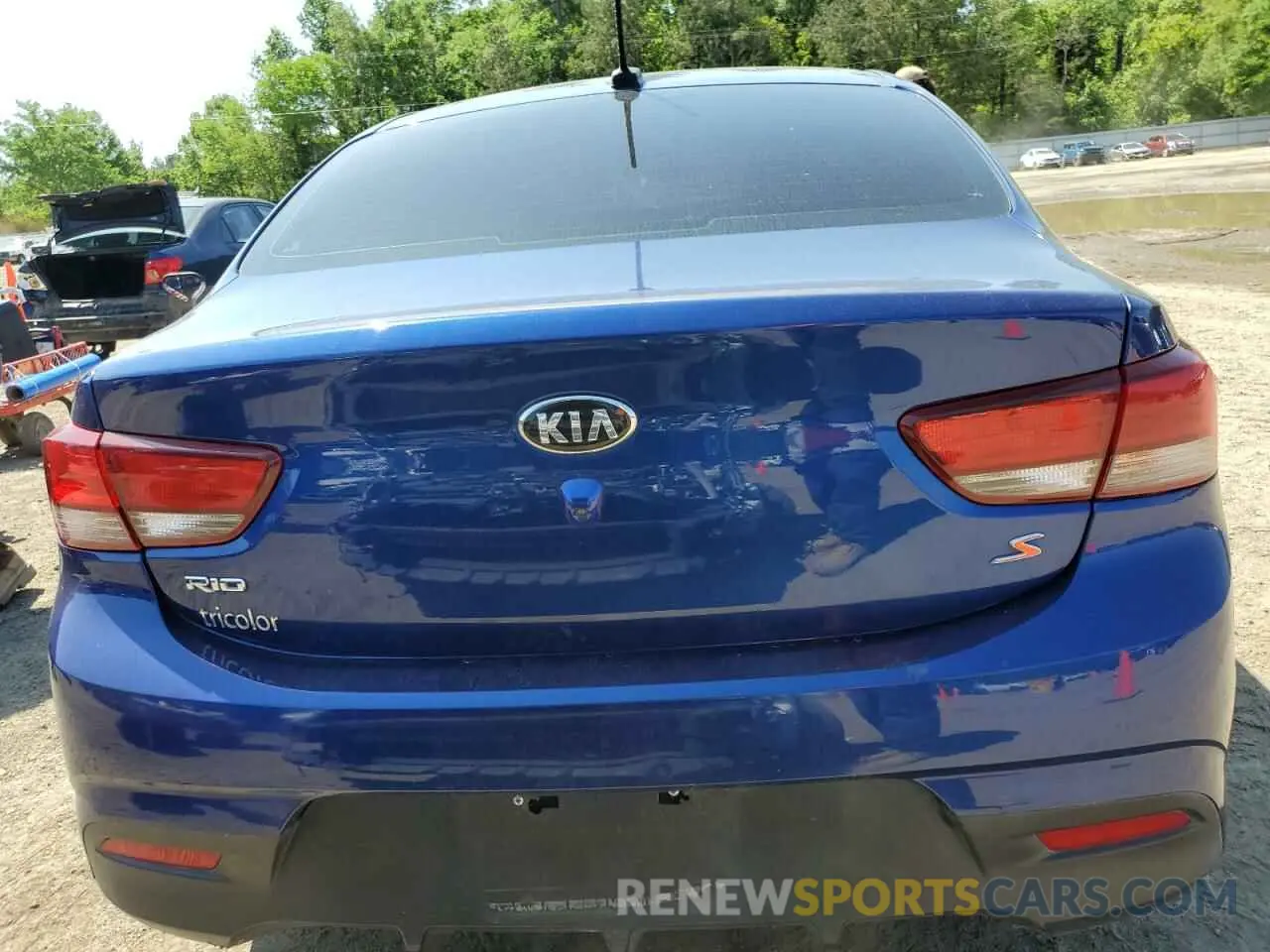 6 fotografías del automóvil dañado 3KPA24AD4LE318240 KIA RIO 2020