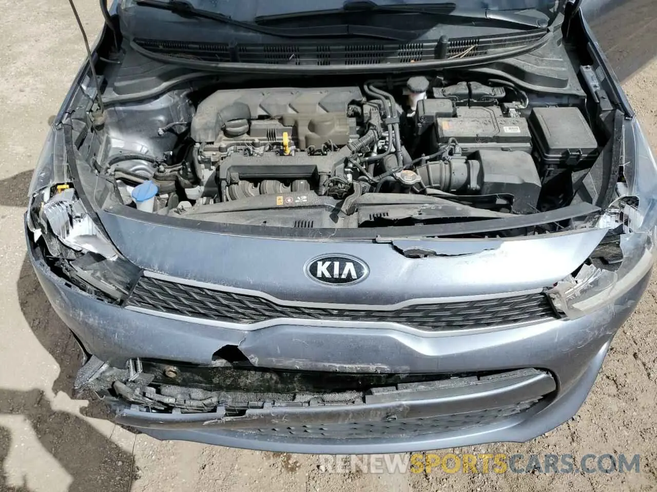 11 fotografías del automóvil dañado 3KPA24AD4LE337628 KIA RIO 2020