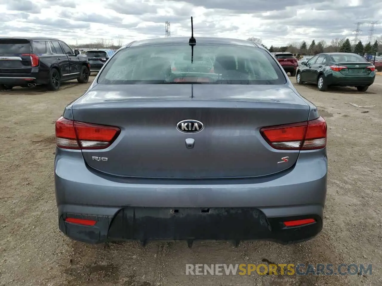 6 fotografías del automóvil dañado 3KPA24AD4LE337628 KIA RIO 2020