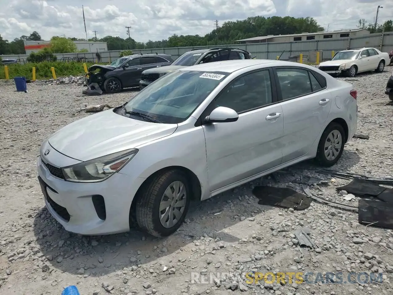 1 fotografías del automóvil dañado 3KPA24AD4LE363484 KIA RIO 2020