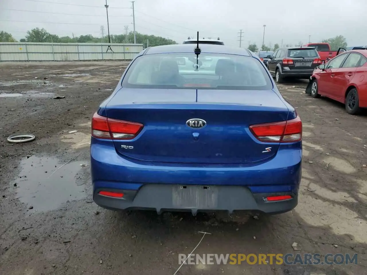 6 fotografías del automóvil dañado 3KPA24AD5LE282722 KIA RIO 2020