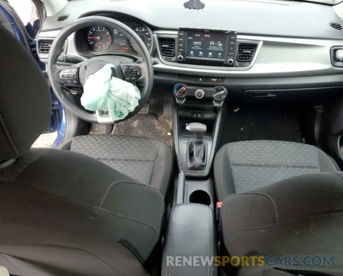 8 fotografías del automóvil dañado 3KPA24AD5LE282722 KIA RIO 2020