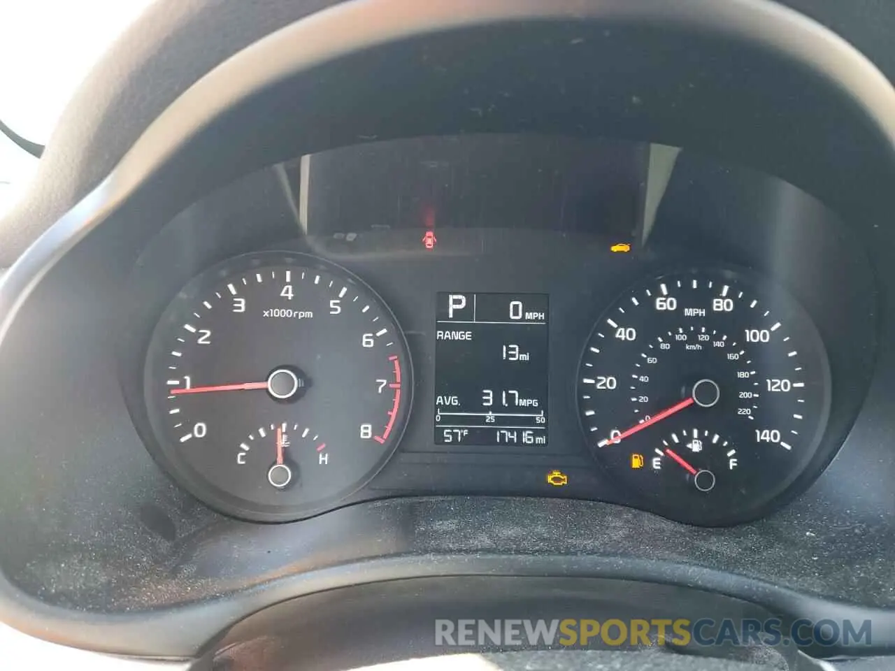 9 fotografías del automóvil dañado 3KPA24AD5LE284583 KIA RIO 2020