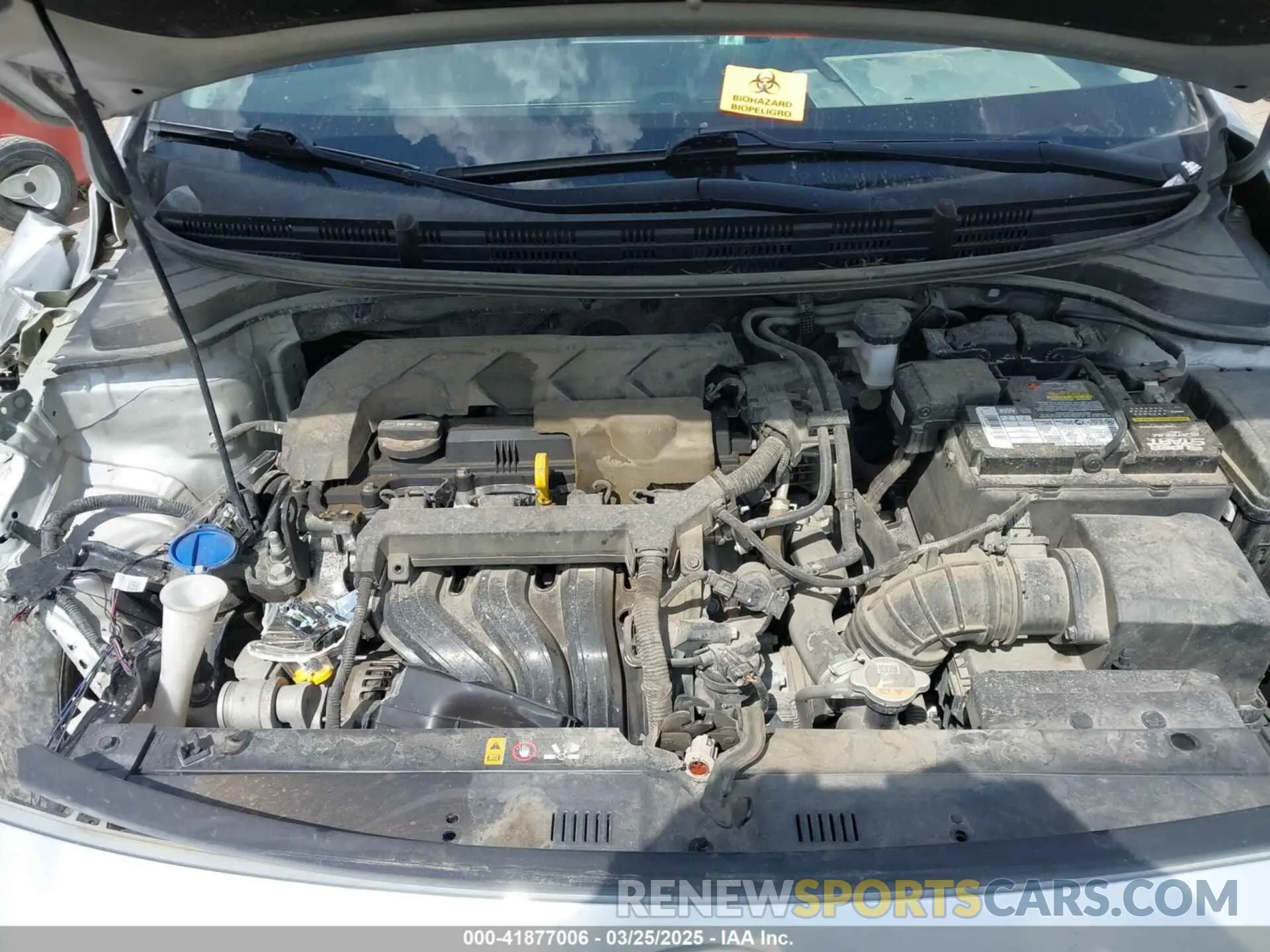 10 fotografías del automóvil dañado 3KPA24AD5LE311944 KIA RIO 2020
