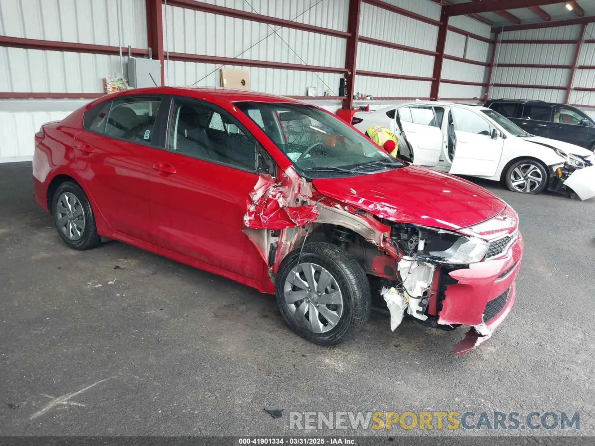 1 fotografías del automóvil dañado 3KPA24AD5LE330901 KIA RIO 2020