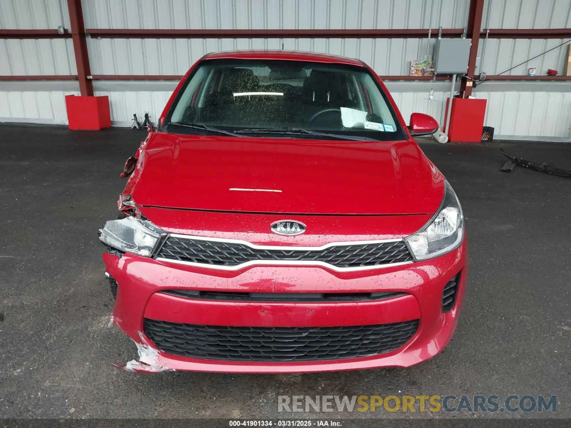 12 fotografías del automóvil dañado 3KPA24AD5LE330901 KIA RIO 2020