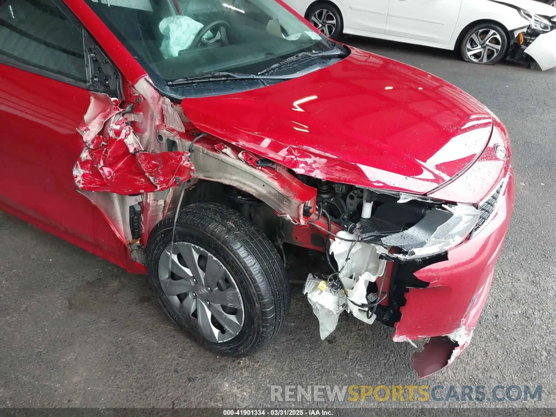 6 fotografías del automóvil dañado 3KPA24AD5LE330901 KIA RIO 2020
