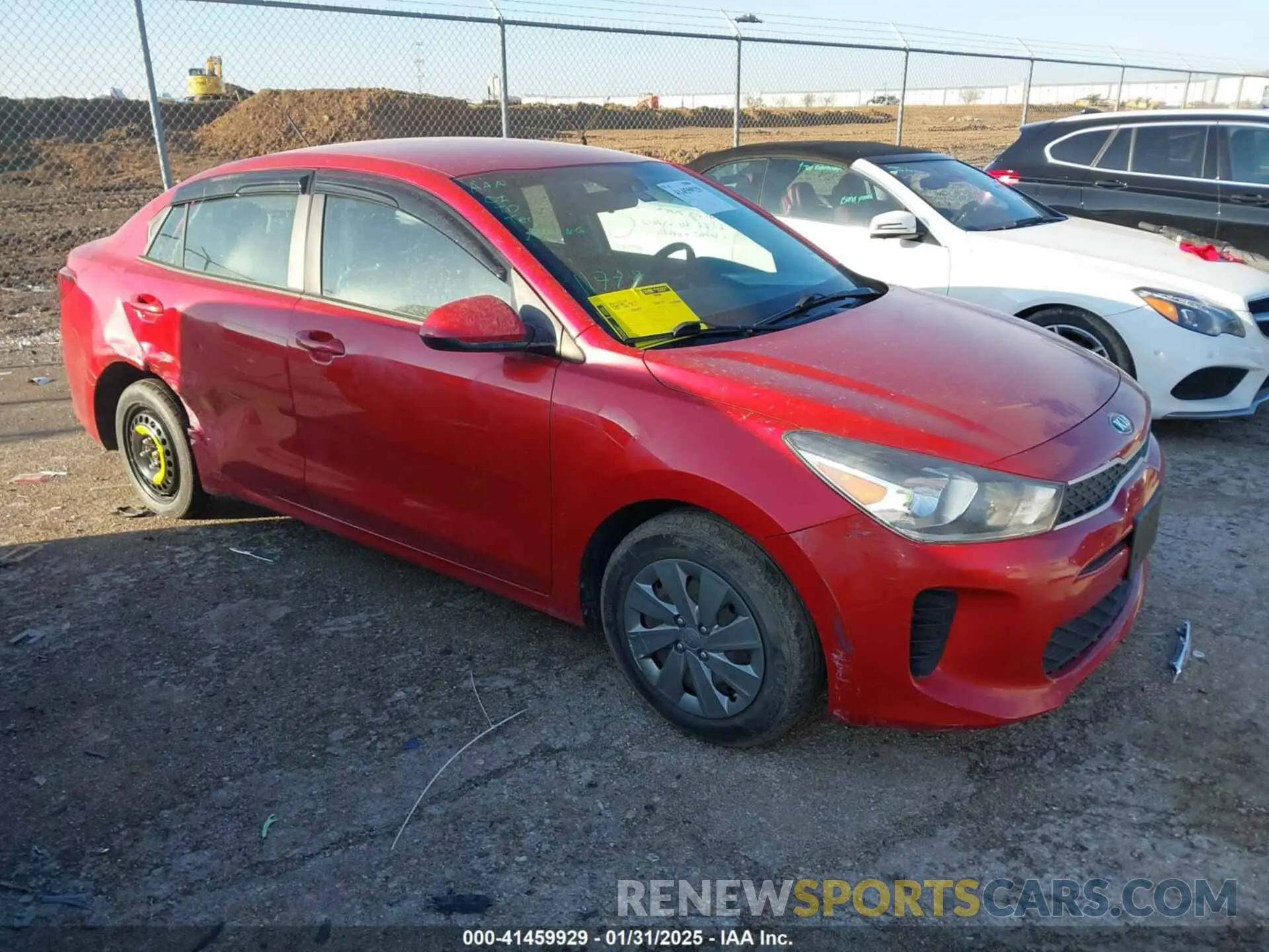 1 fotografías del automóvil dañado 3KPA24AD5LE334365 KIA RIO 2020