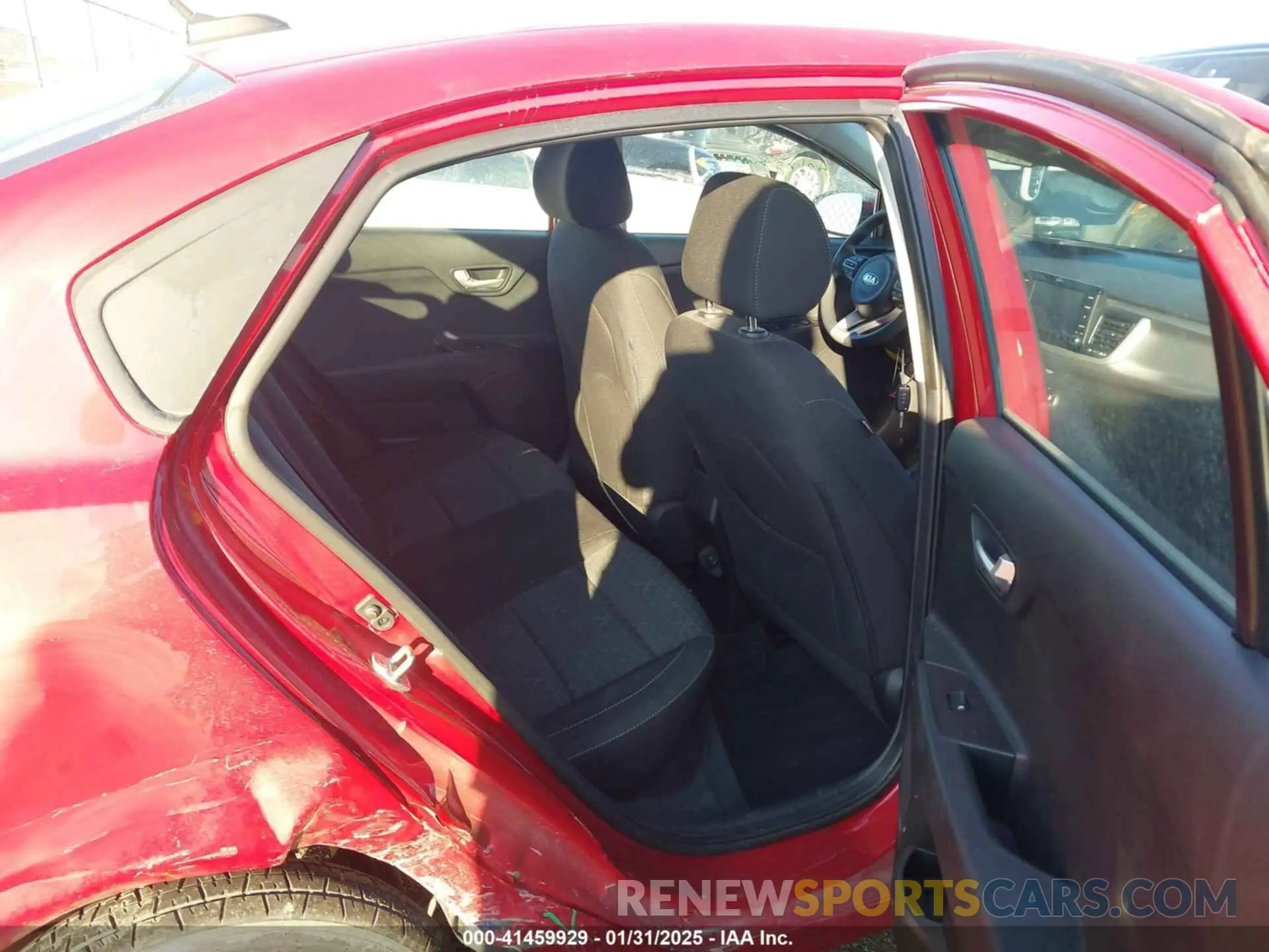 8 fotografías del automóvil dañado 3KPA24AD5LE334365 KIA RIO 2020