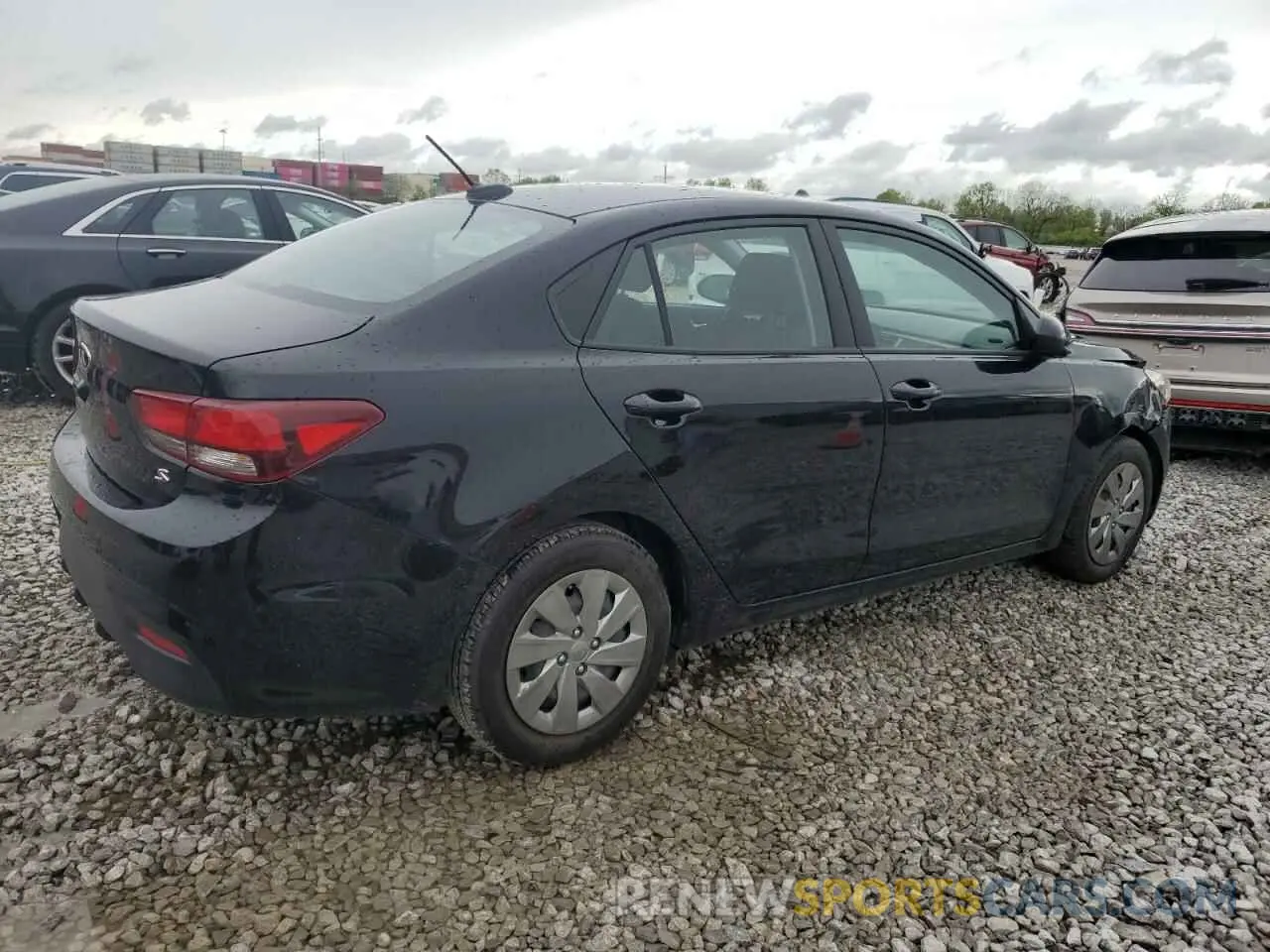 3 fotografías del automóvil dañado 3KPA24AD5LE353210 KIA RIO 2020